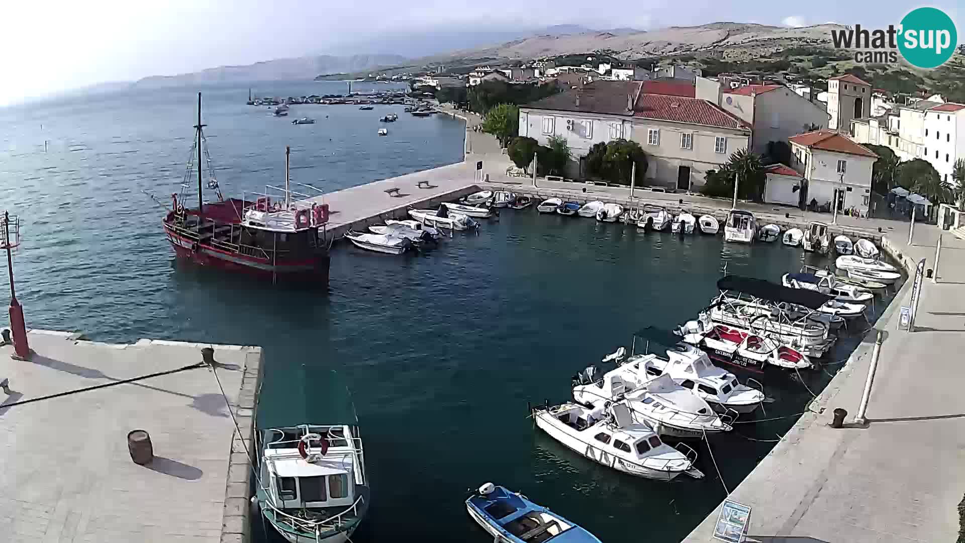 Pag web kamera – gradska marina