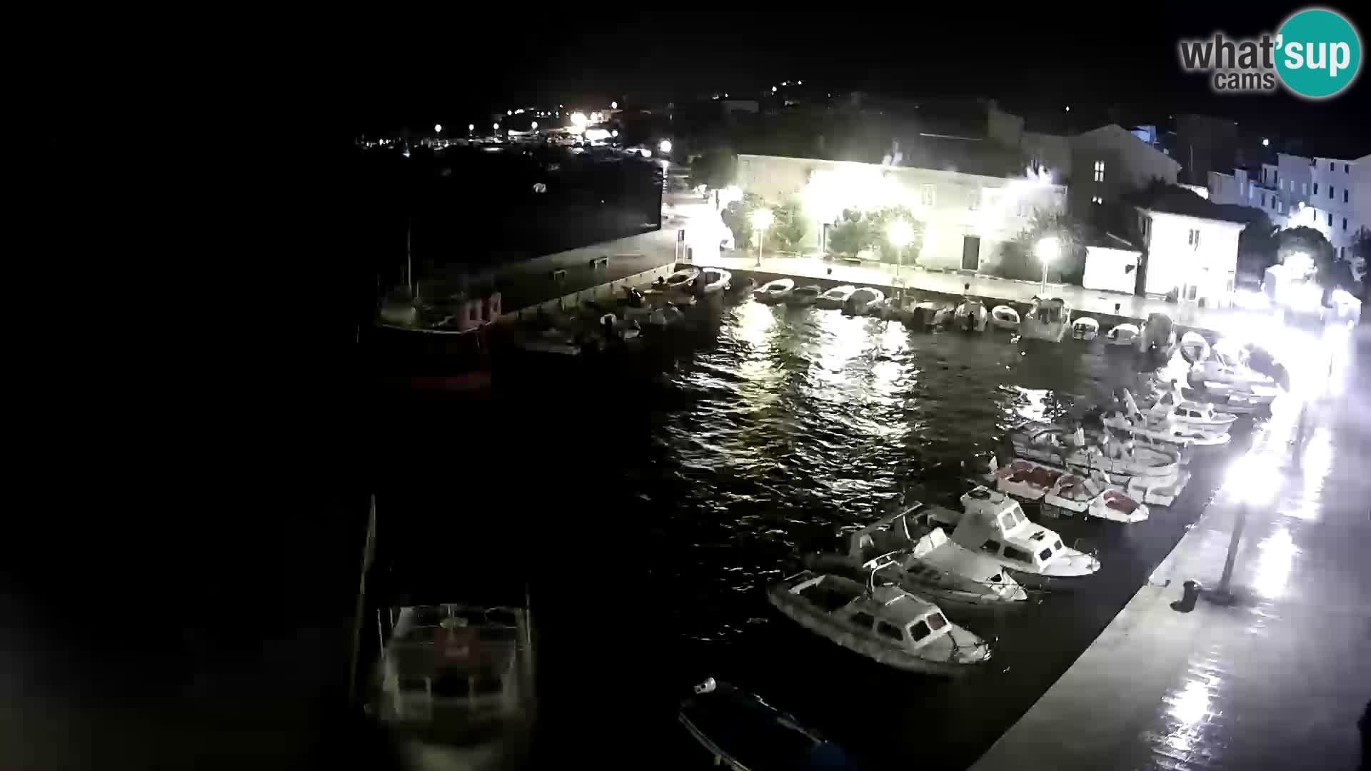 Livecam Pag – Marina de la ville