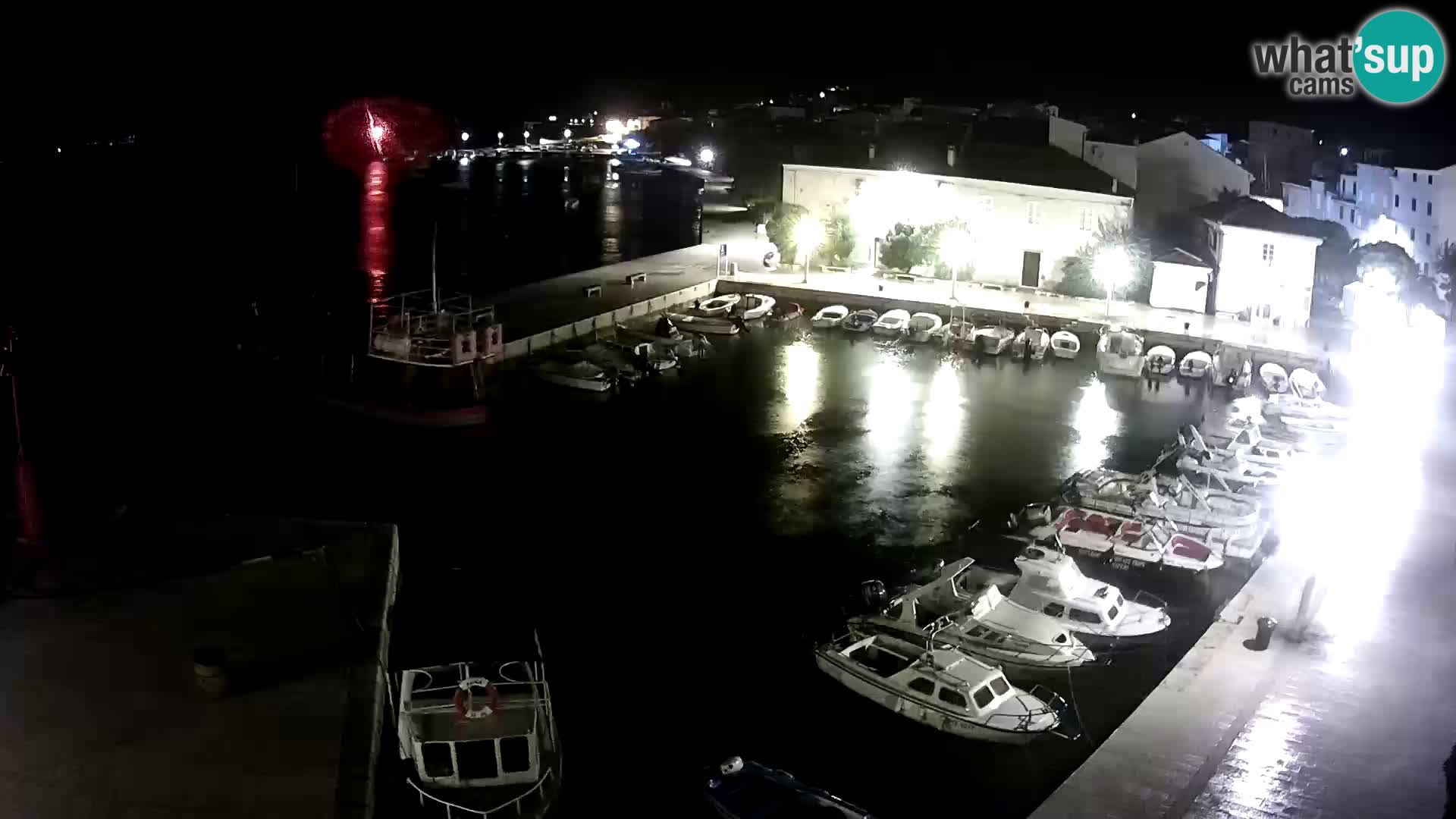 Livecam Pag – Marina de la ville