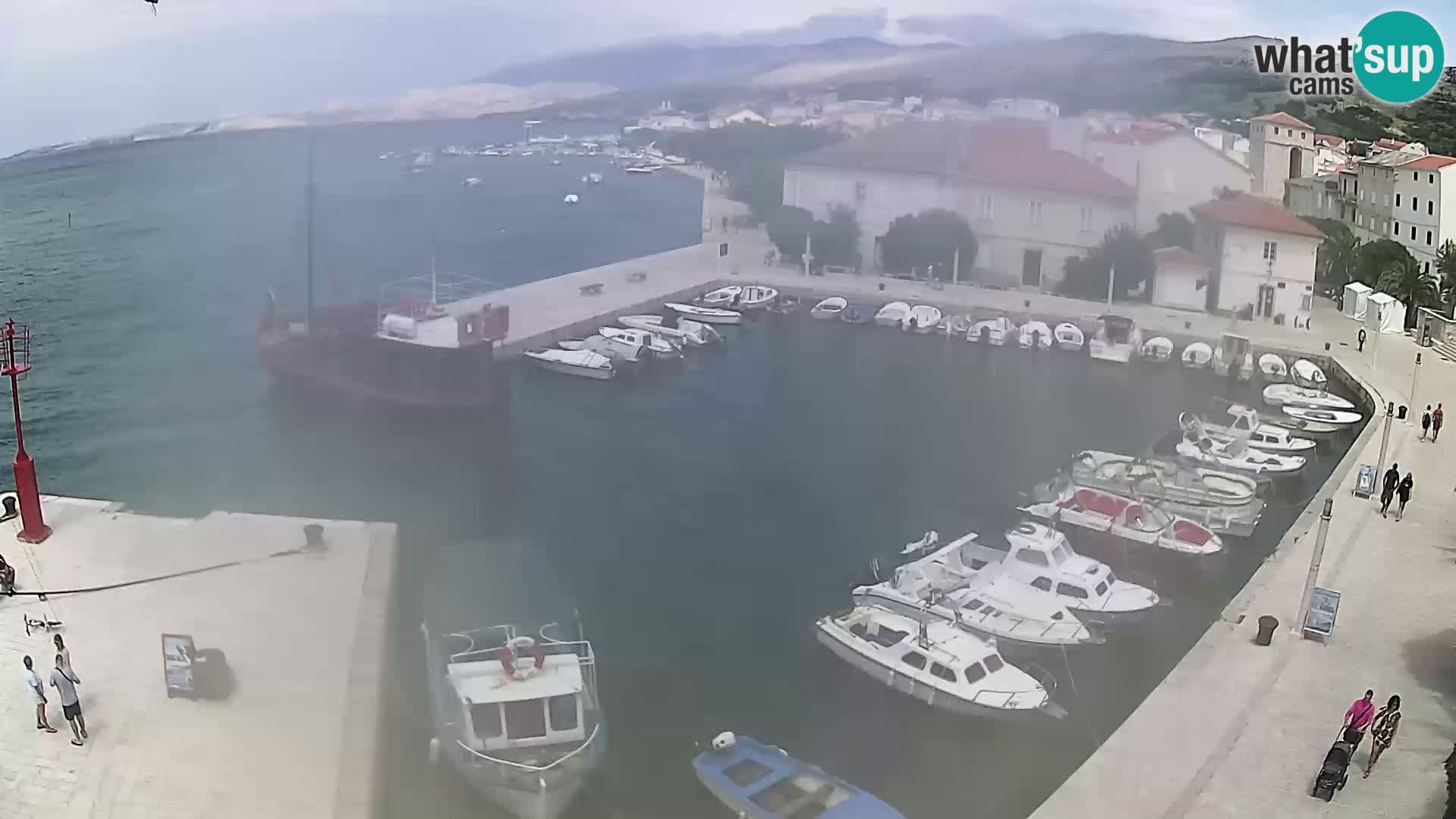 Pag web kamera – gradska marina