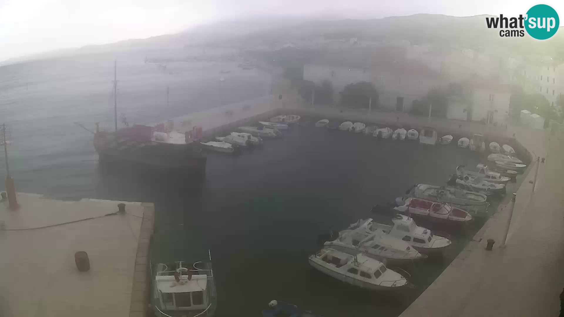 Pag webcam – town marina