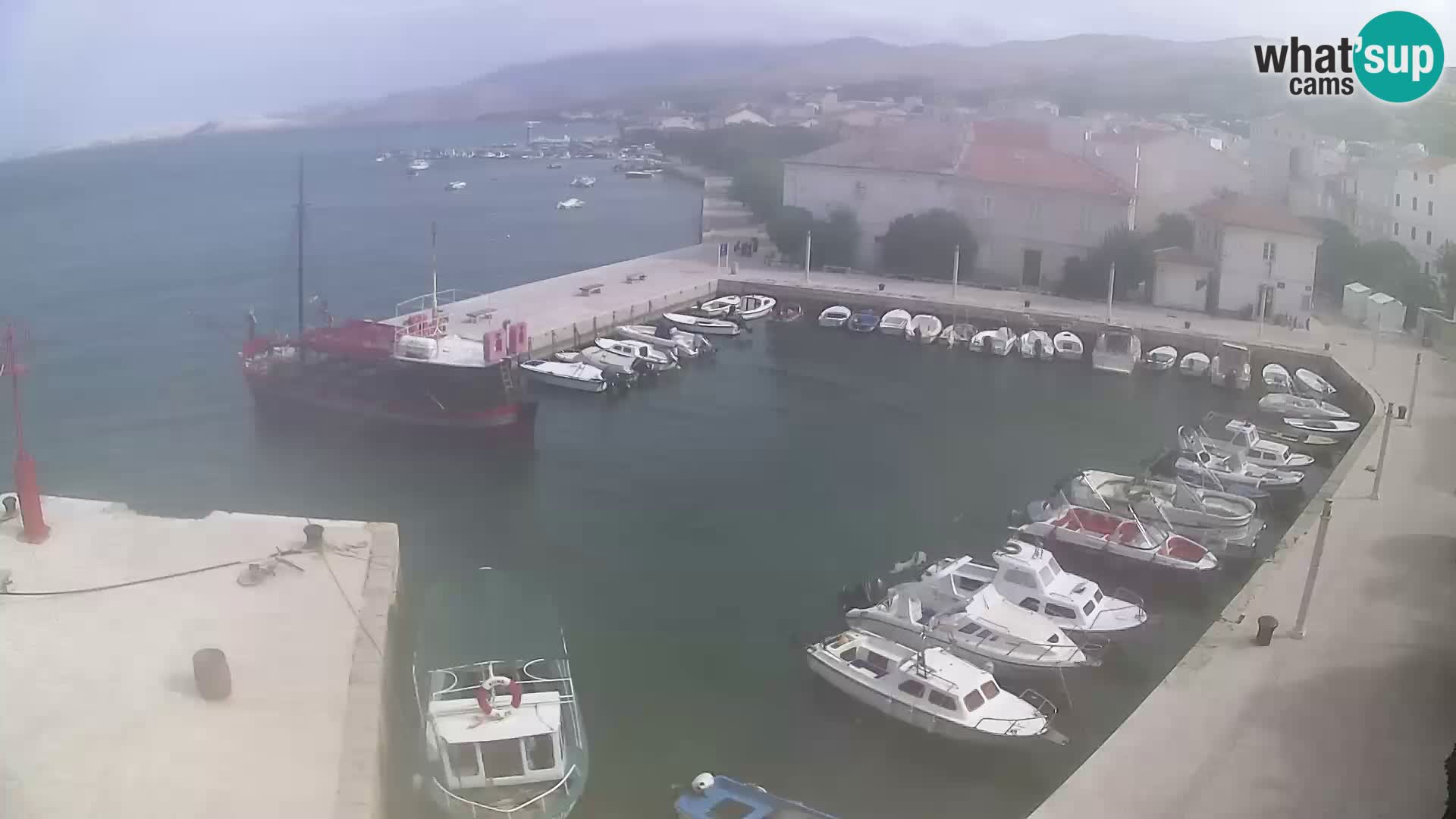 Pag web kamera – gradska marina