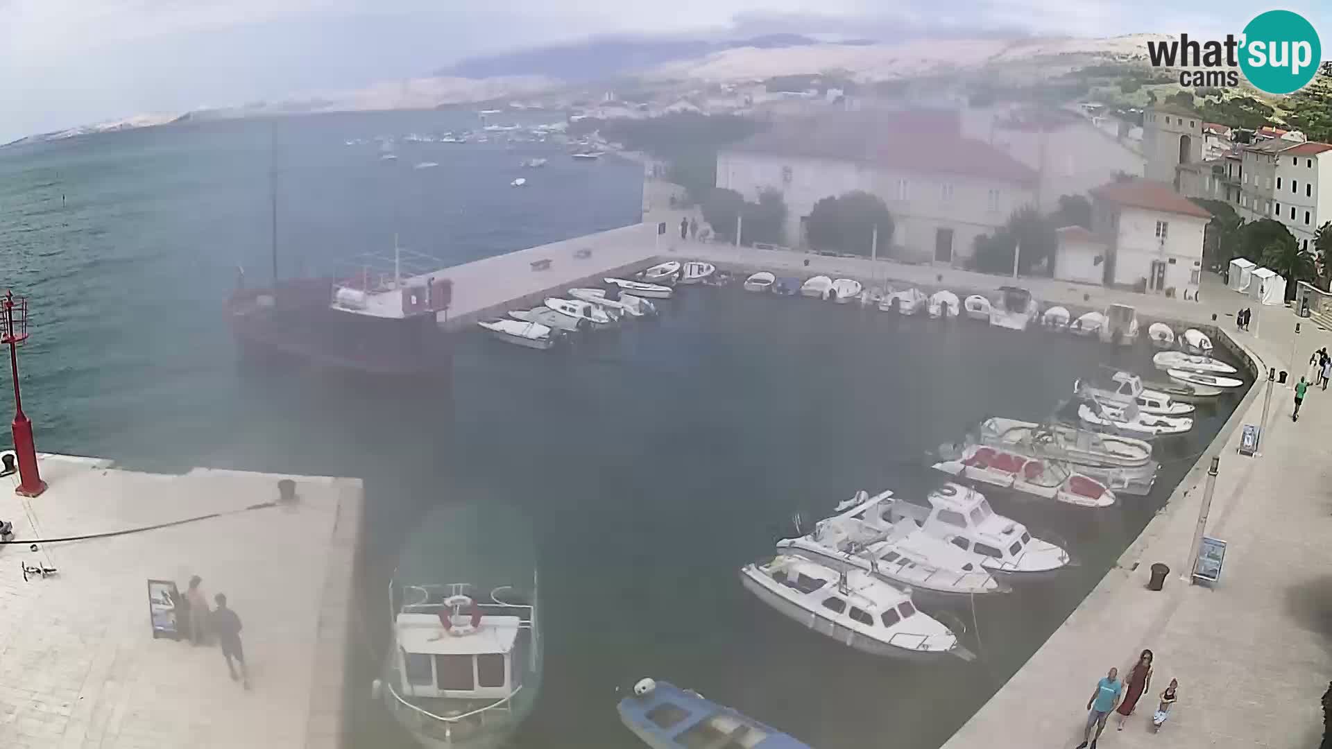 Pag Live webcam – porto turistico