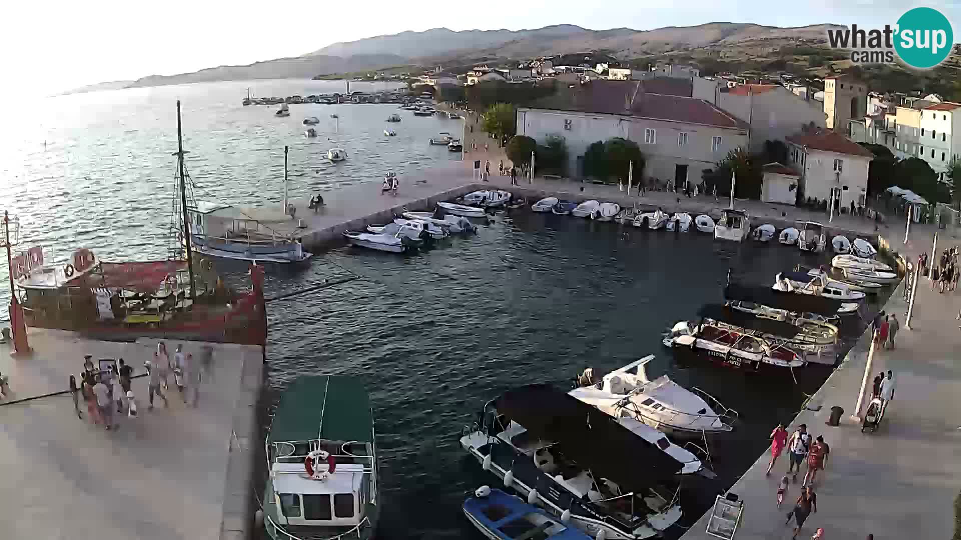 Pag spletna kamera – Mestna marina