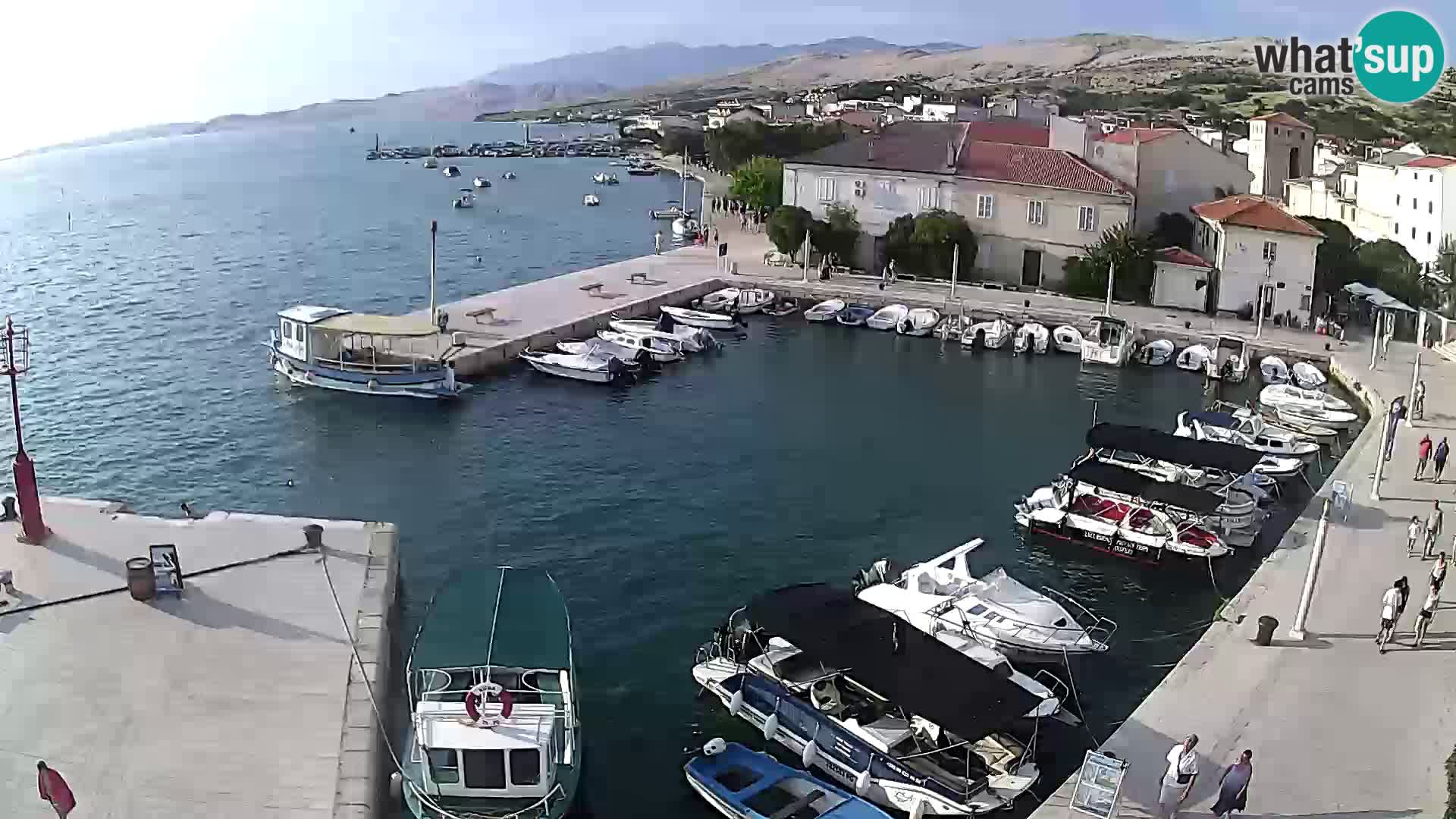 Pag spletna kamera – Mestna marina
