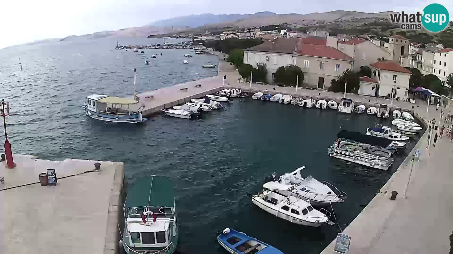Pag Live webcam – porto turistico