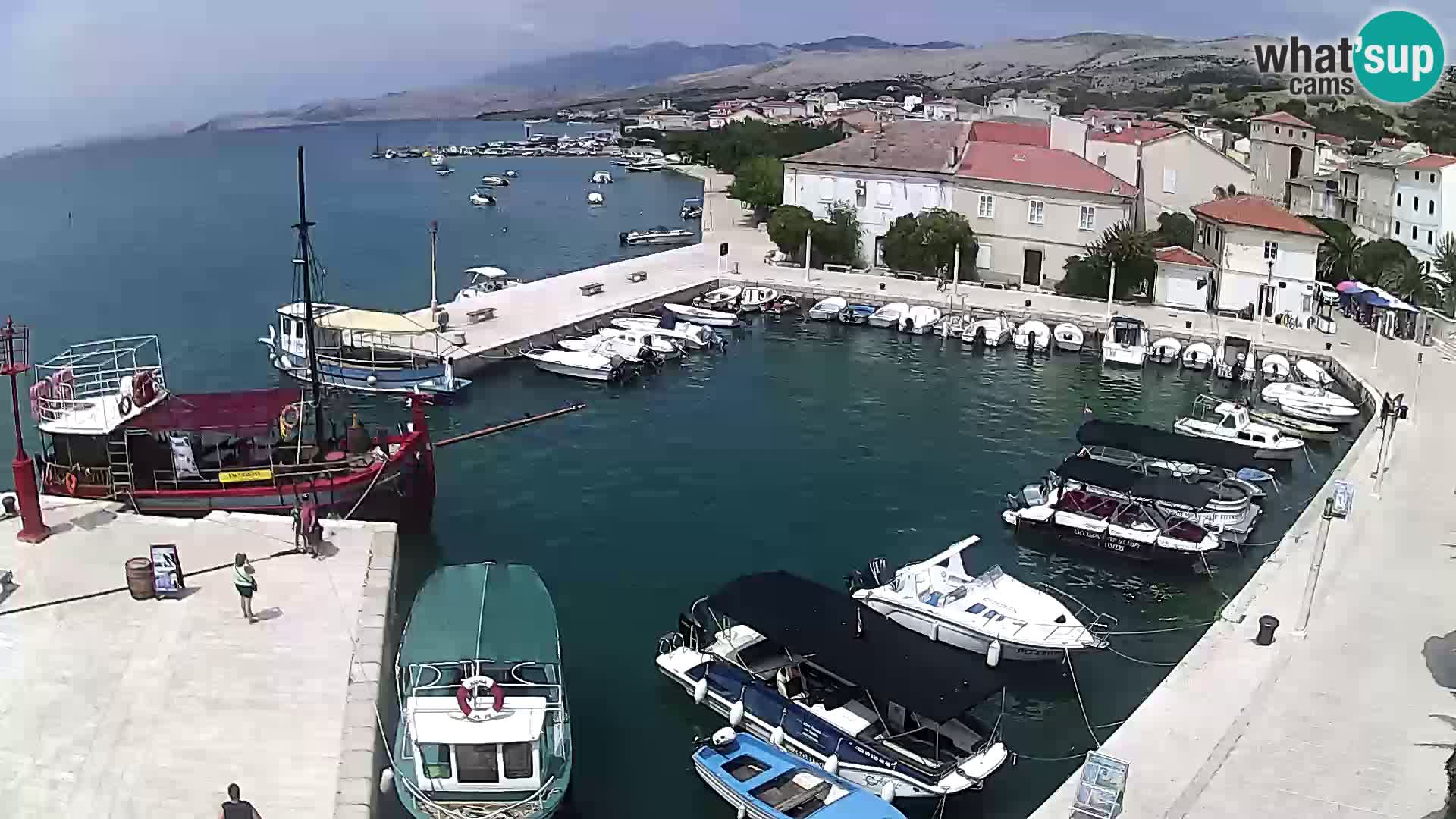 Pag spletna kamera – Mestna marina