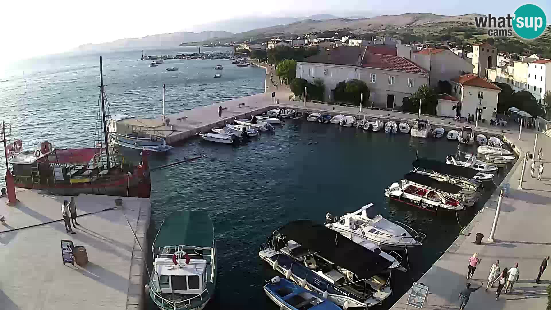 Pag Live webcam – porto turistico