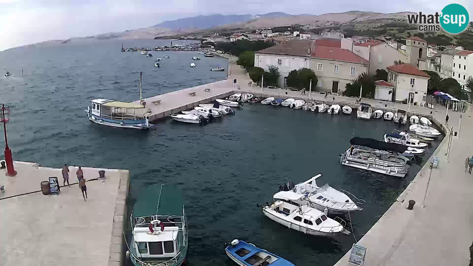 Pag Live webcam – porto turistico