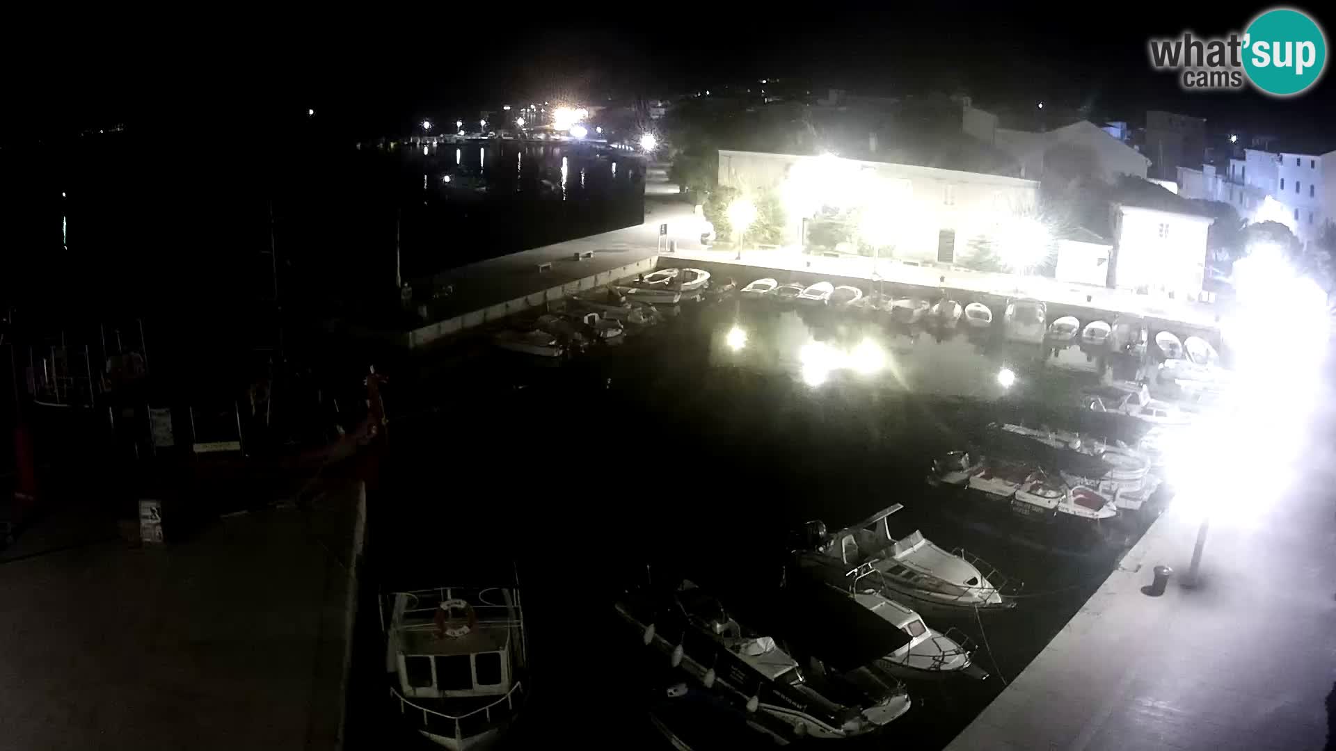 Pag webcam – town marina