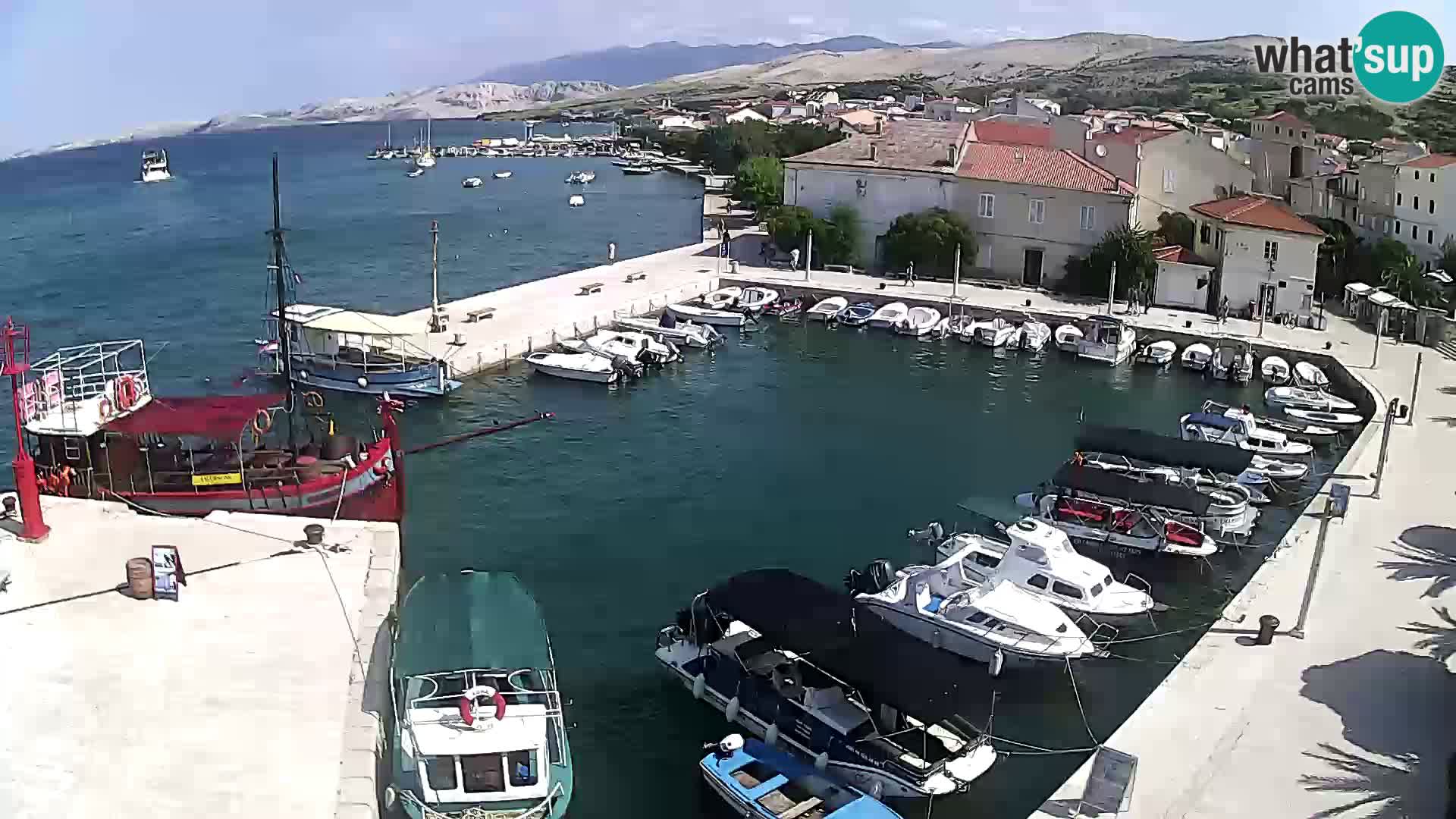 Pag spletna kamera – Mestna marina