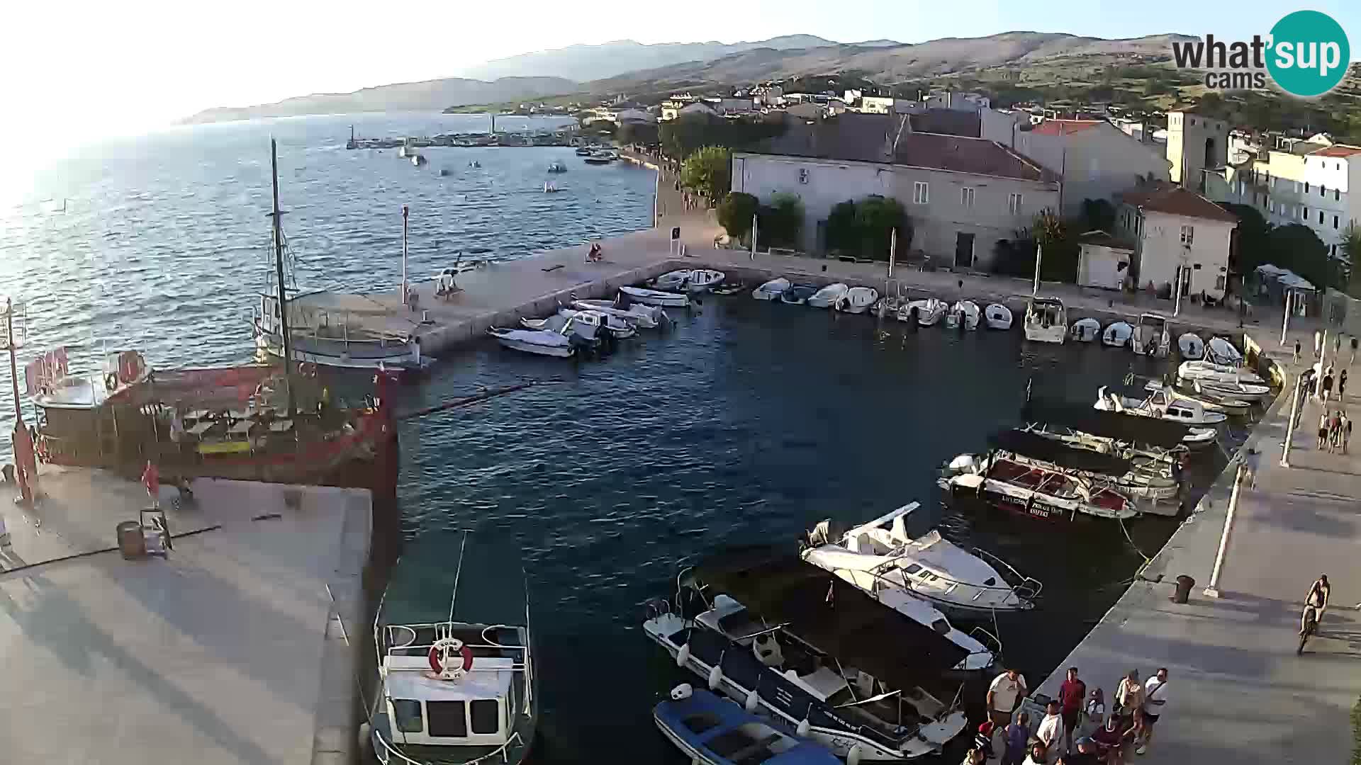 Pag Live webcam – porto turistico