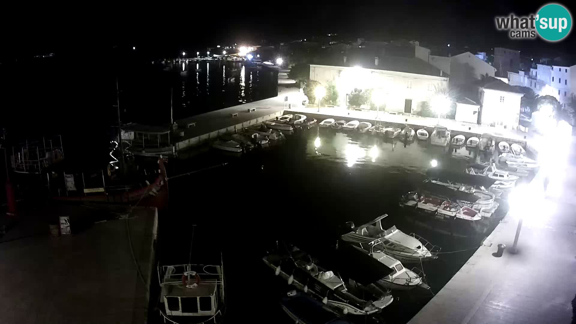 Livecam Pag – Marina de la ville