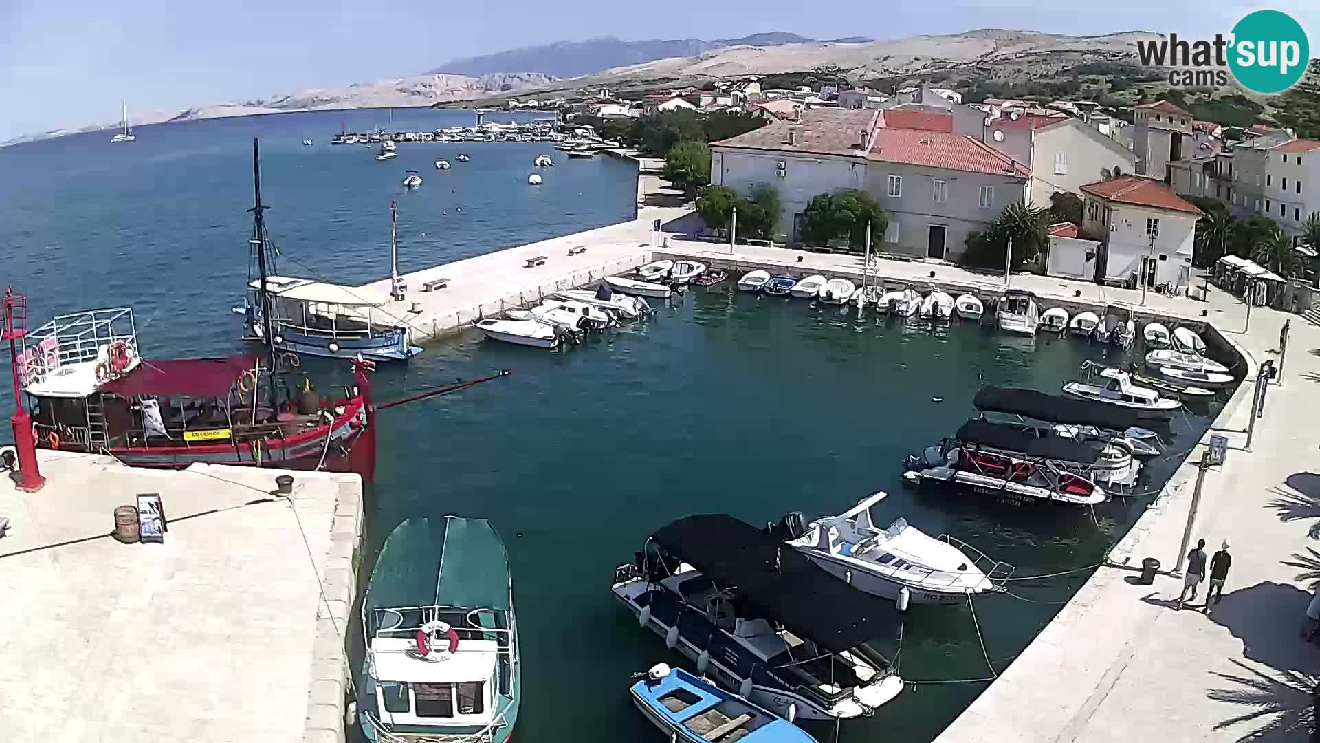 Pag web kamera – gradska marina