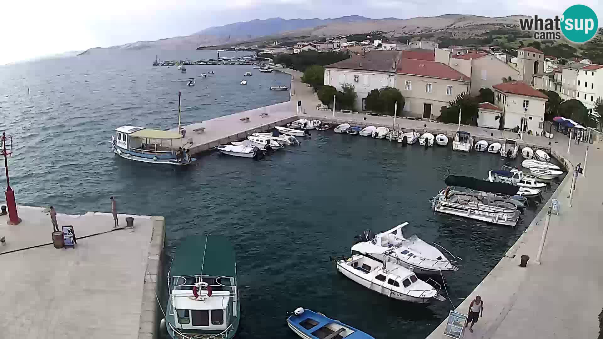 Pag web kamera – gradska marina