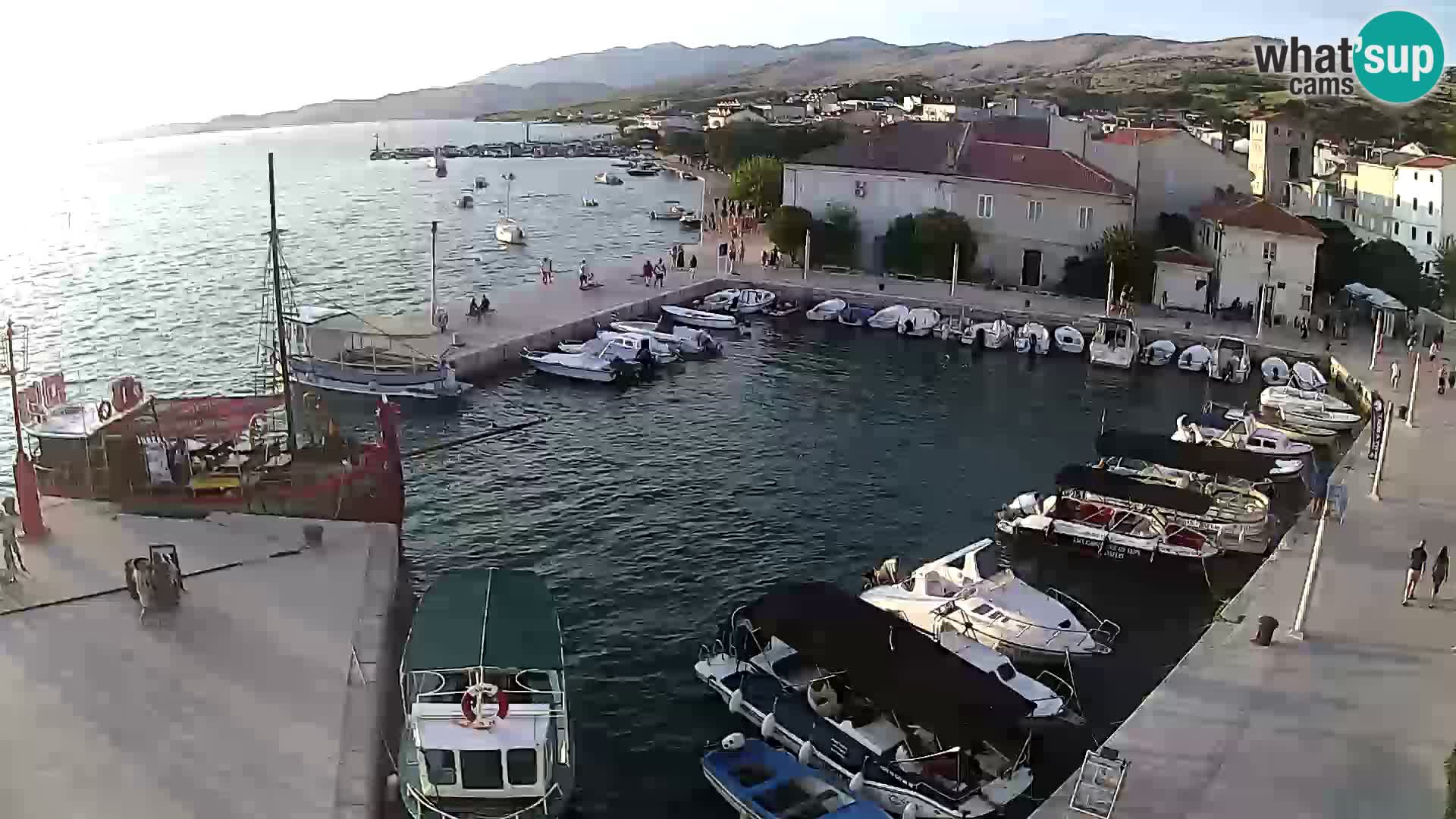 Pag webcam – town marina