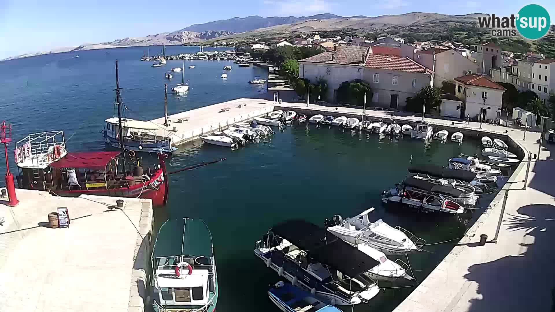 Pag spletna kamera – Mestna marina