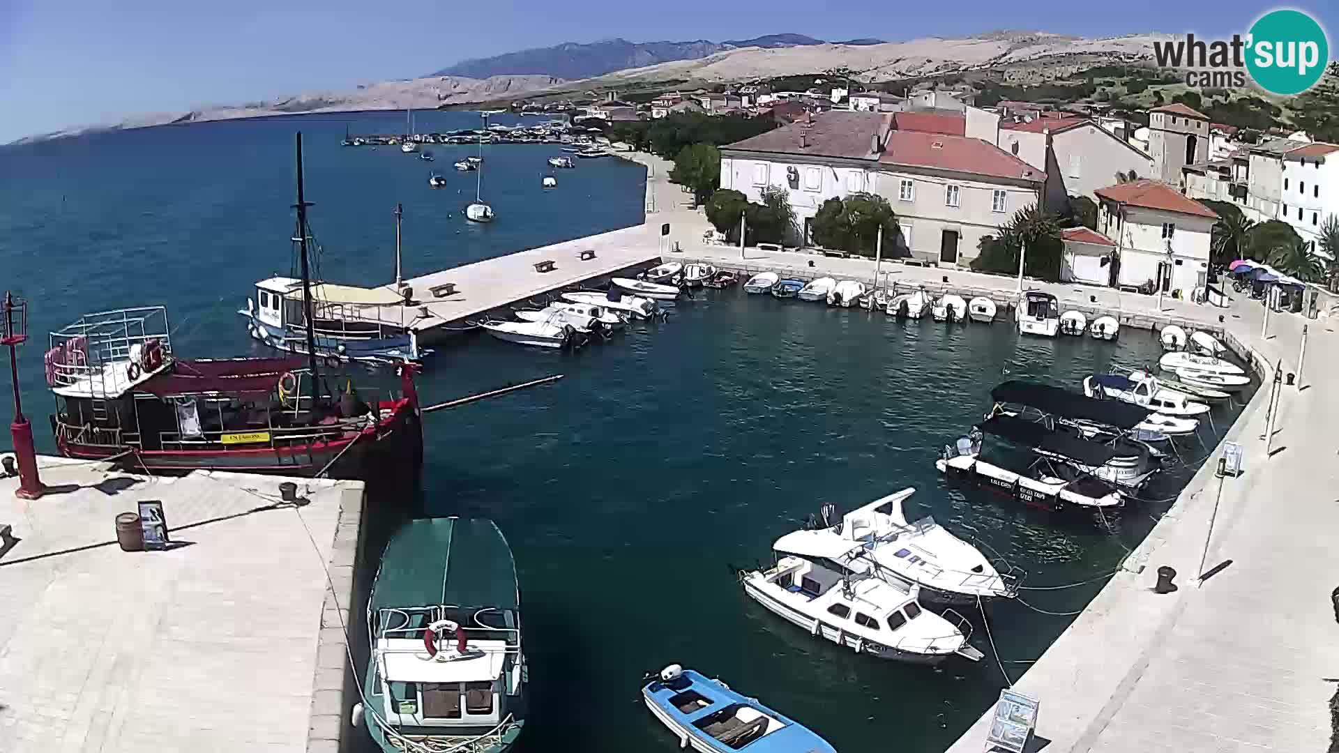 Pag spletna kamera – Mestna marina