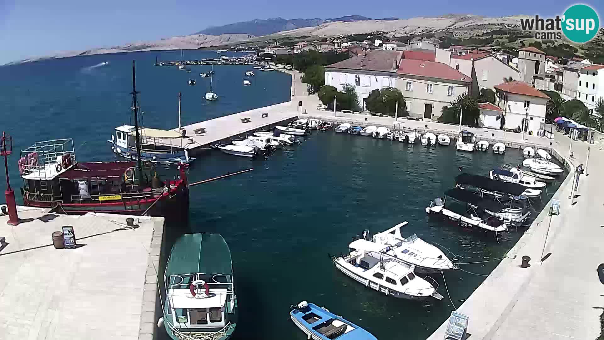 Pag web kamera – gradska marina