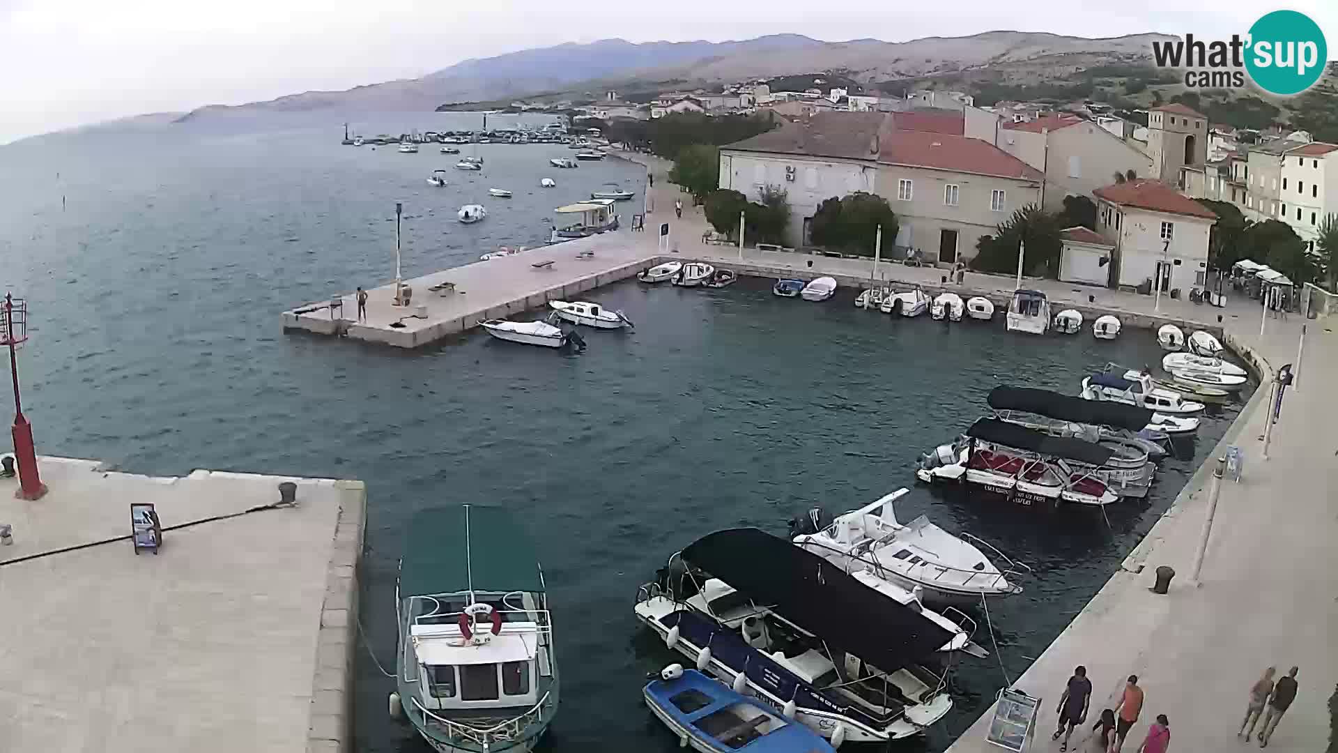 Pag Live webcam – porto turistico