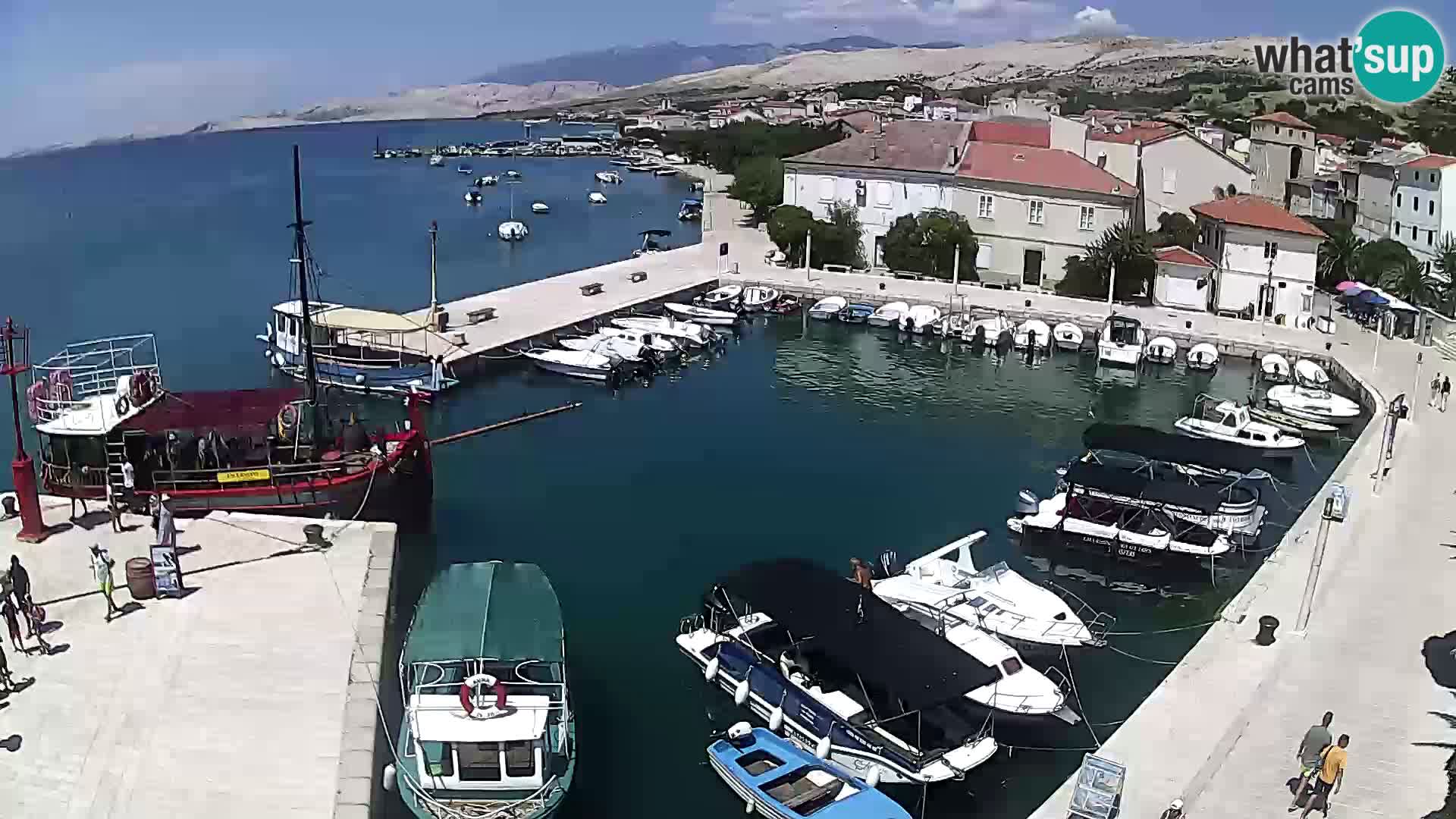 Pag spletna kamera – Mestna marina