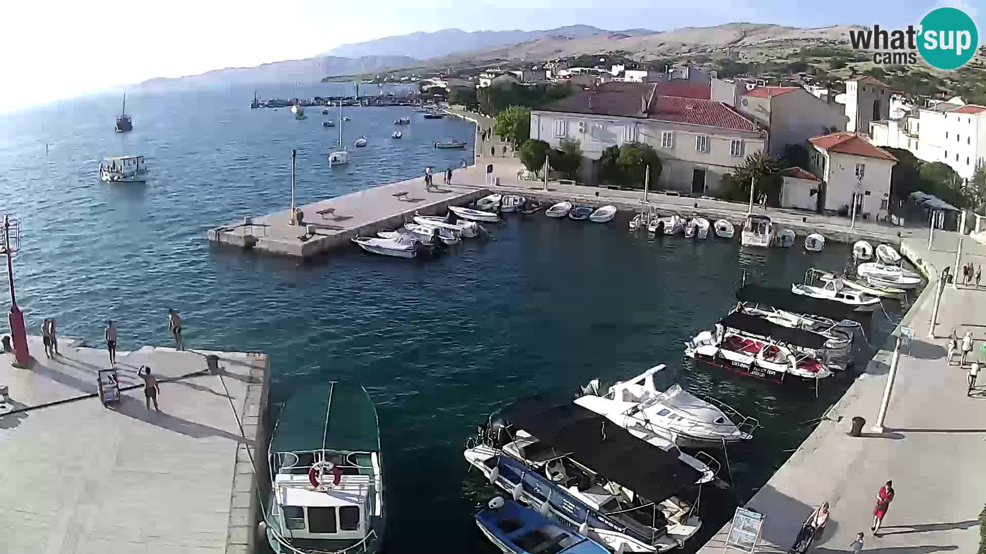 Pag spletna kamera – Mestna marina