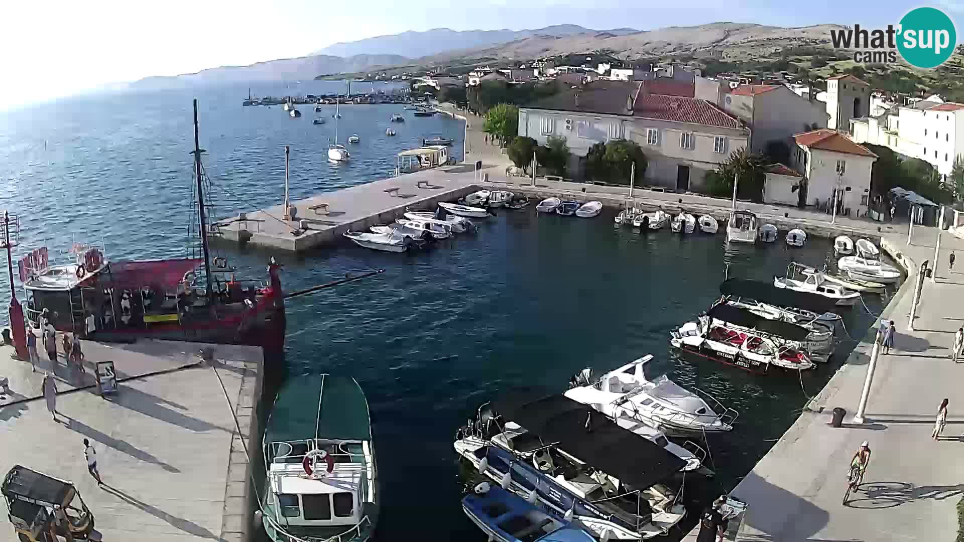 Pag spletna kamera – Mestna marina
