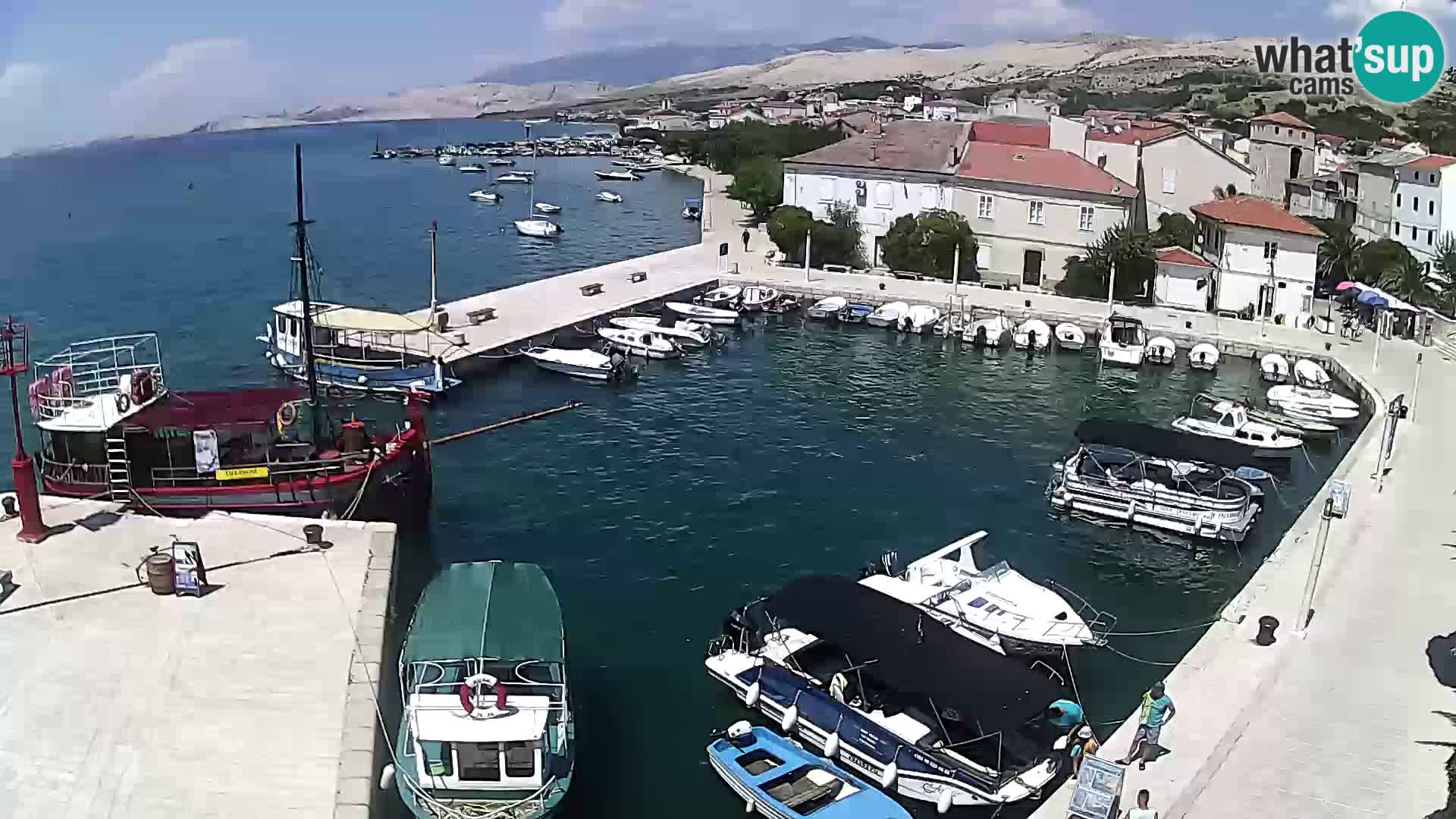 Pag web kamera – gradska marina