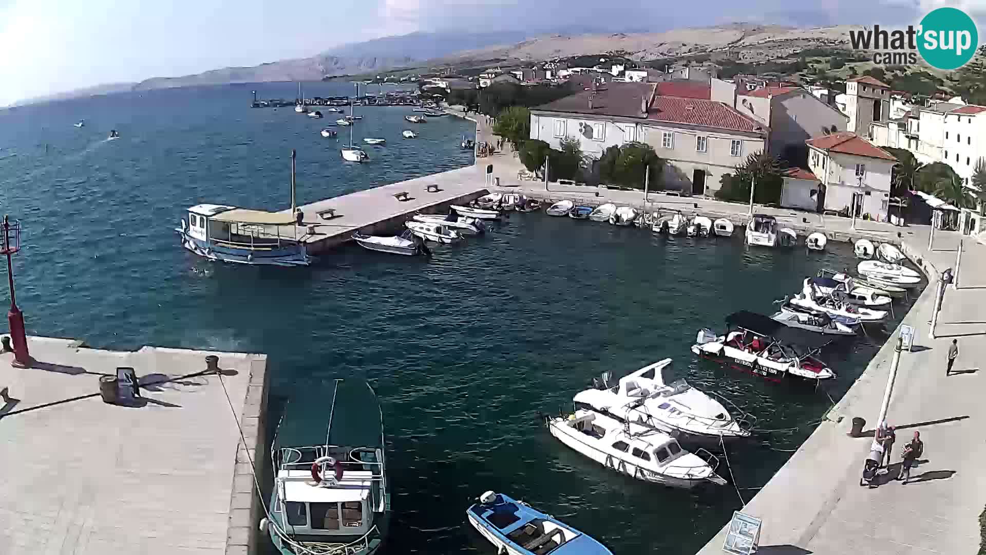 Pag Live webcam – porto turistico