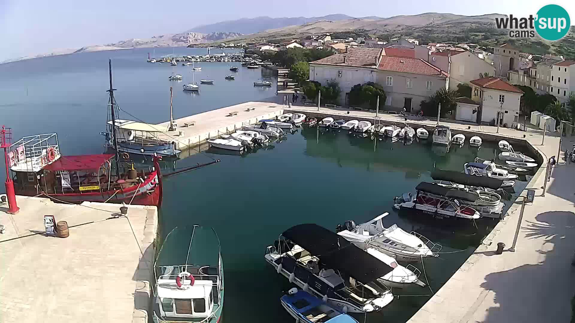 Pag web kamera – gradska marina