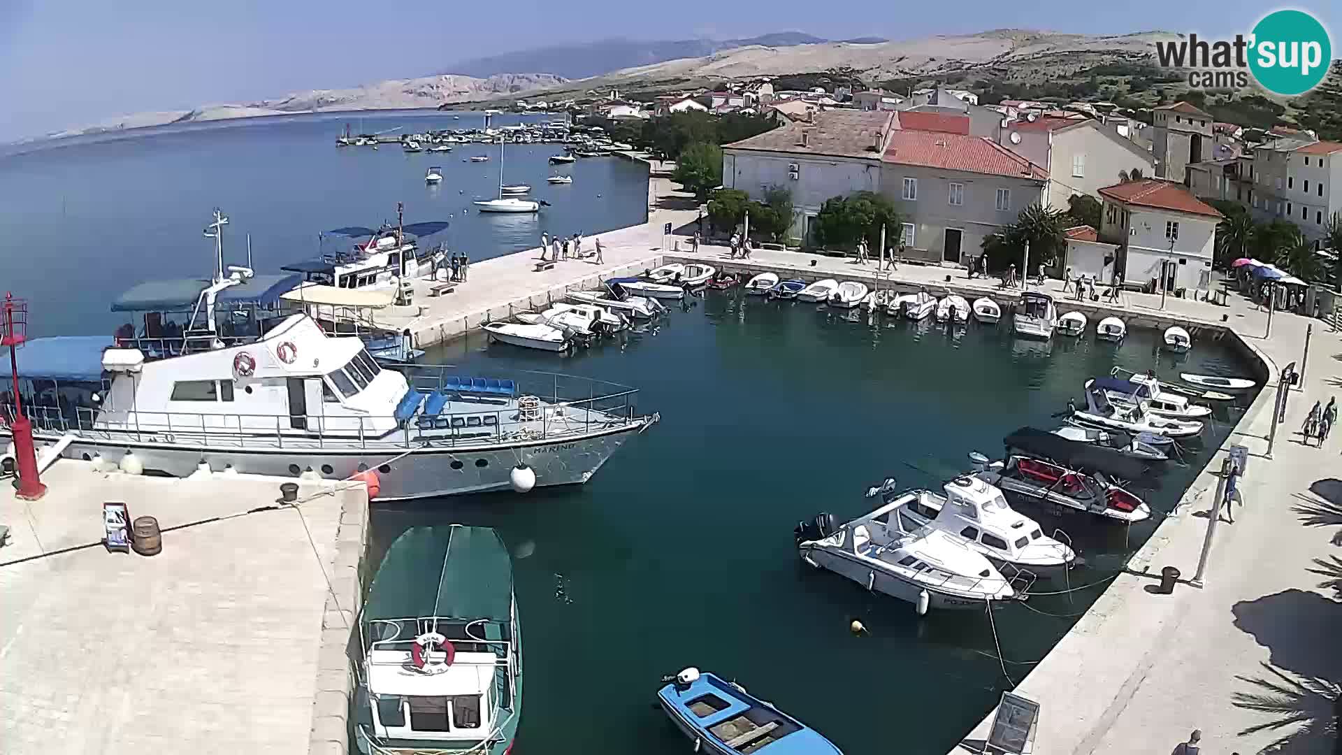 Pag spletna kamera – Mestna marina