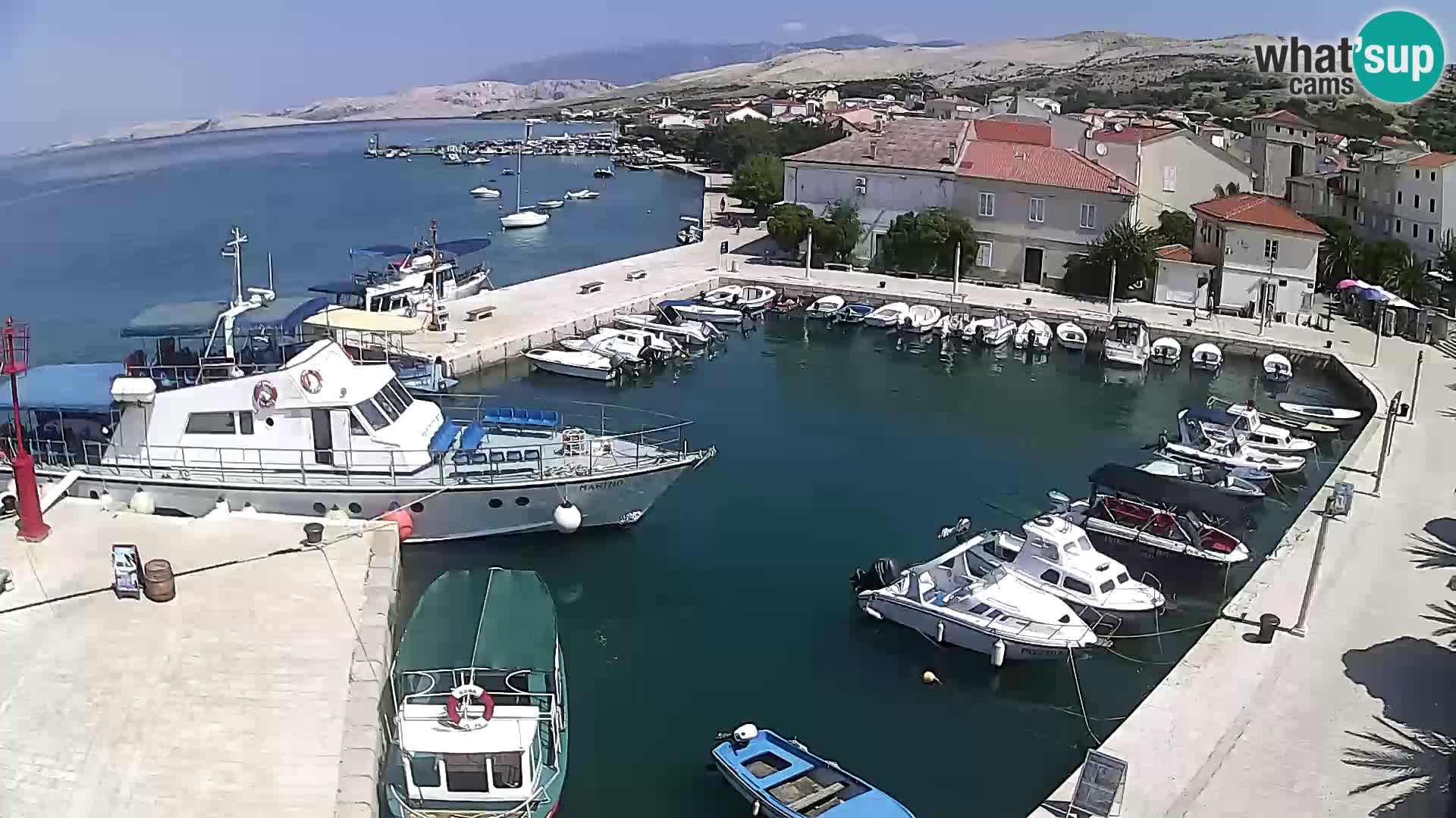 Pag spletna kamera – Mestna marina