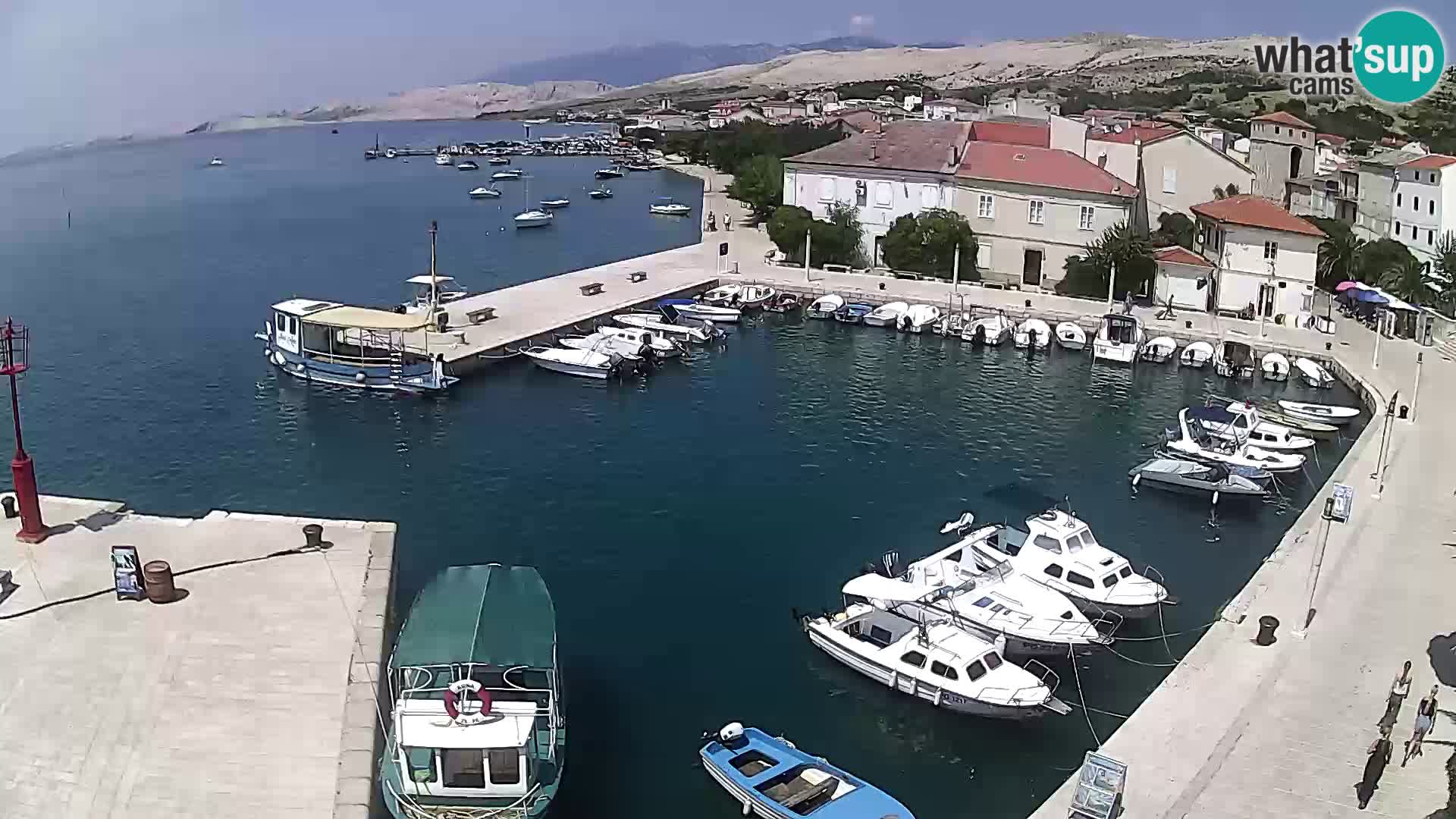Pag spletna kamera – Mestna marina