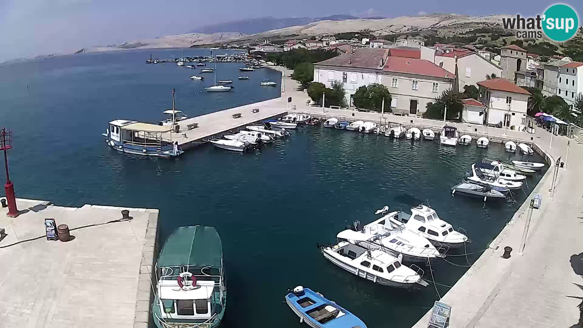 Pag webcam – town marina