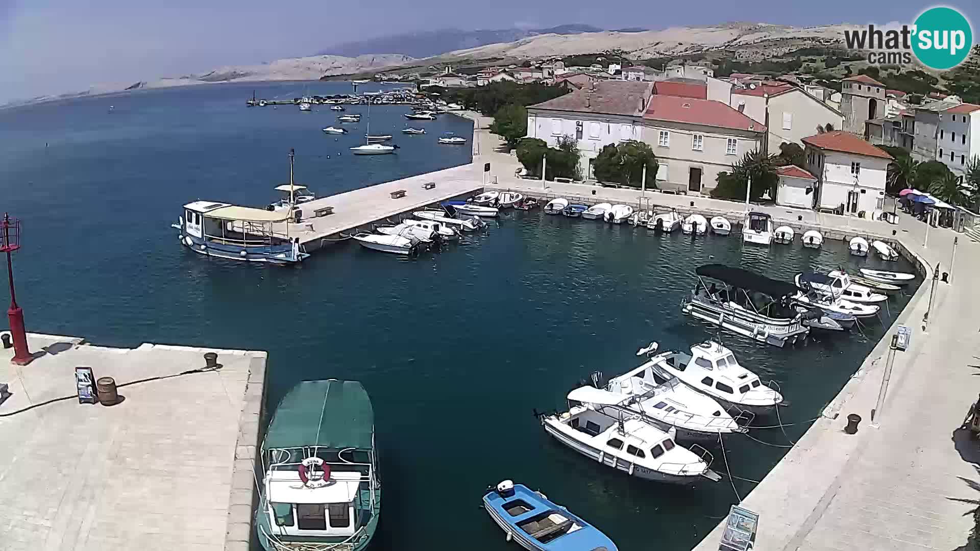 Pag Live webcam – porto turistico