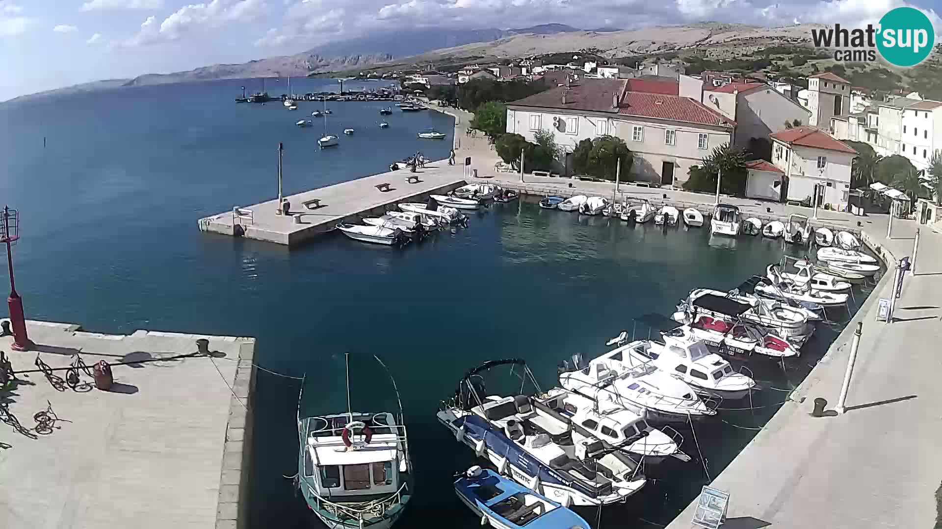 Pag Live webcam – porto turistico