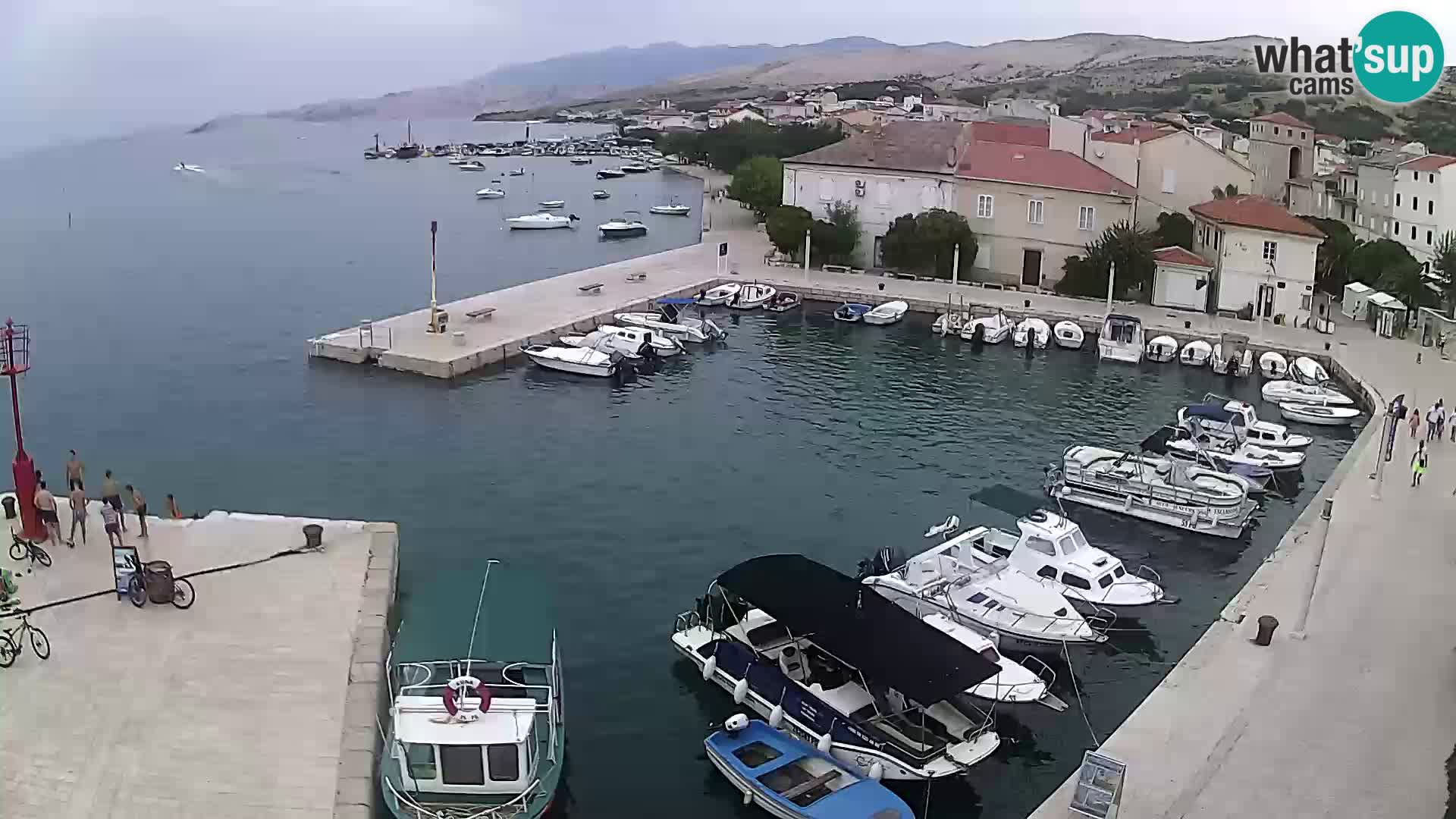 Pag spletna kamera – Mestna marina