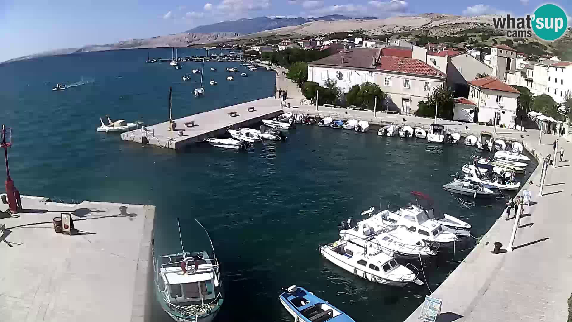 Pag spletna kamera – Mestna marina