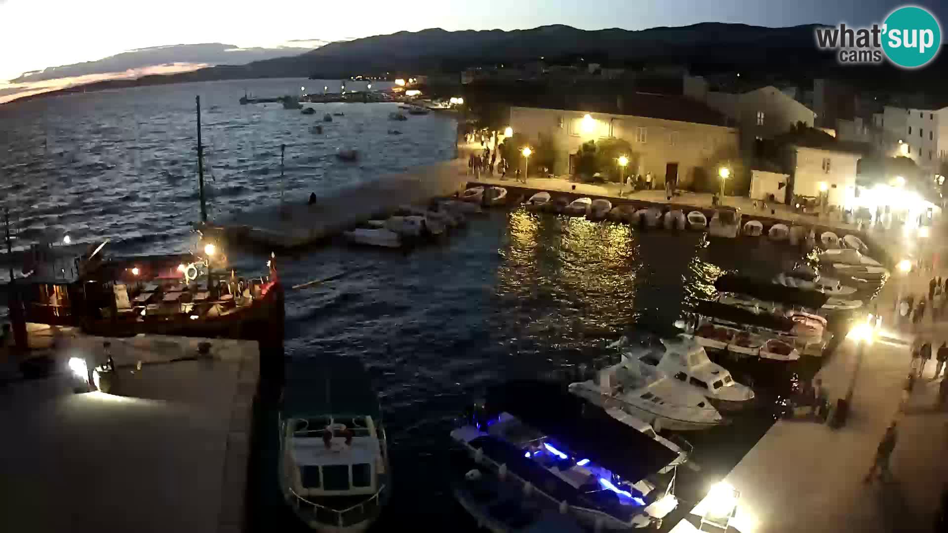 Pag webcam – town marina