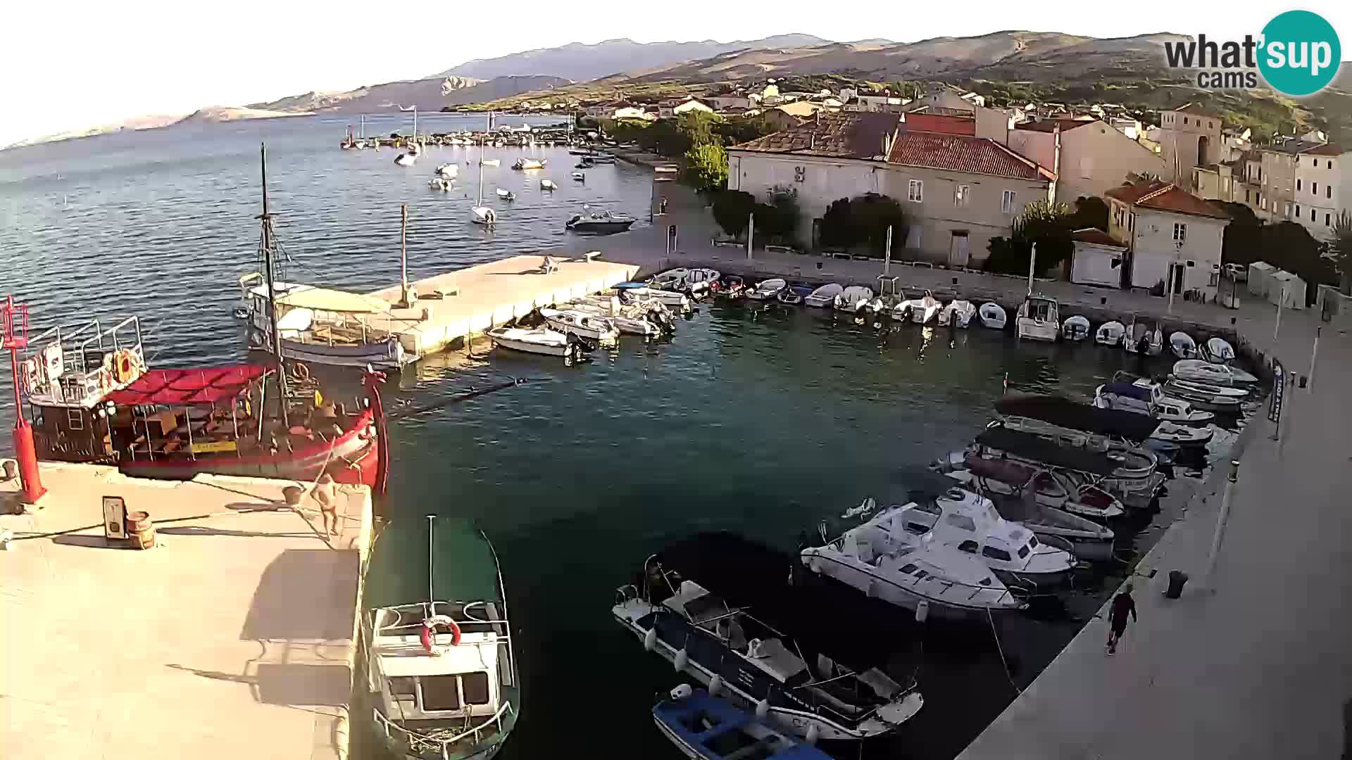 Pag Live webcam – porto turistico