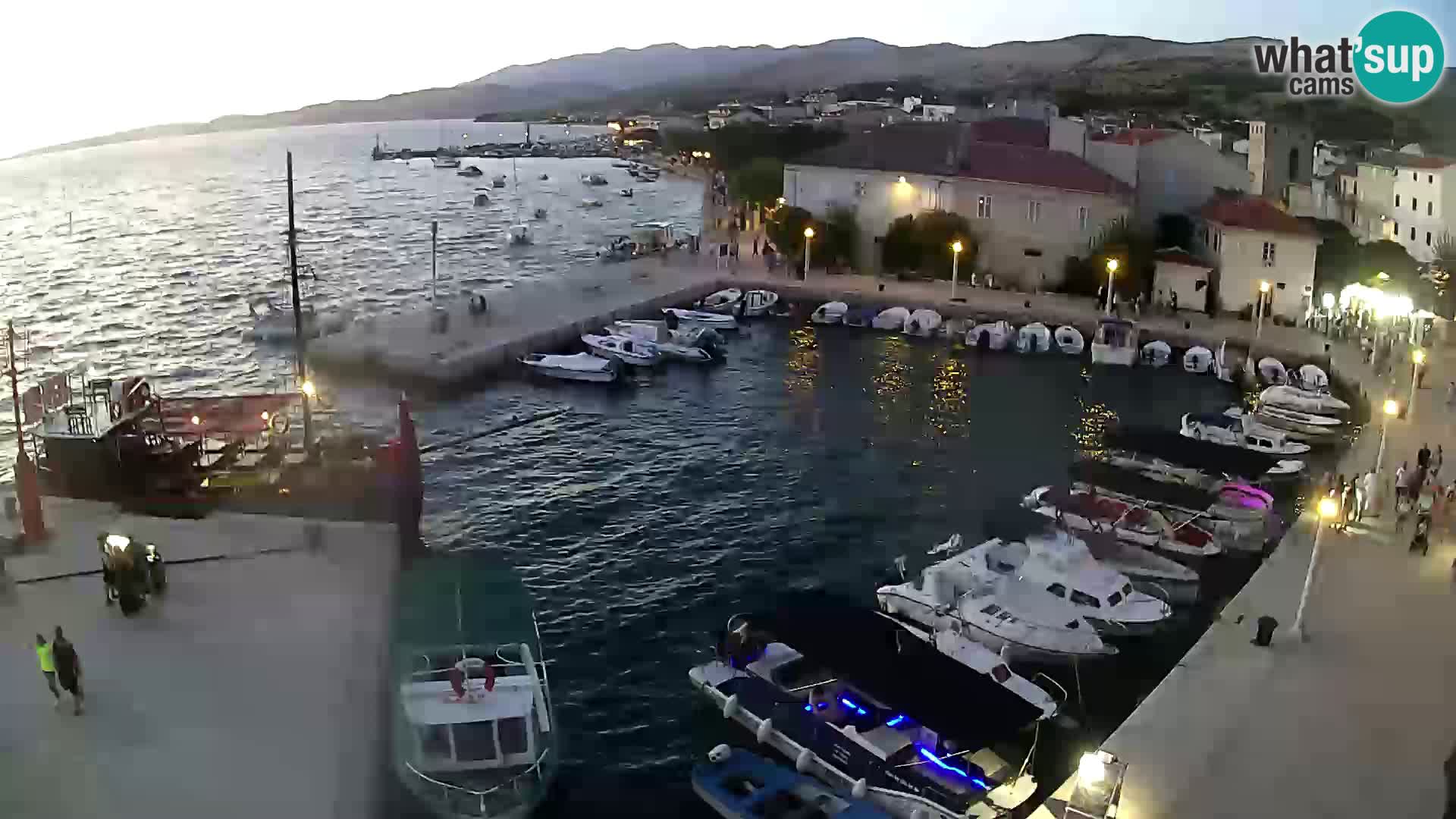 Pag web kamera – gradska marina
