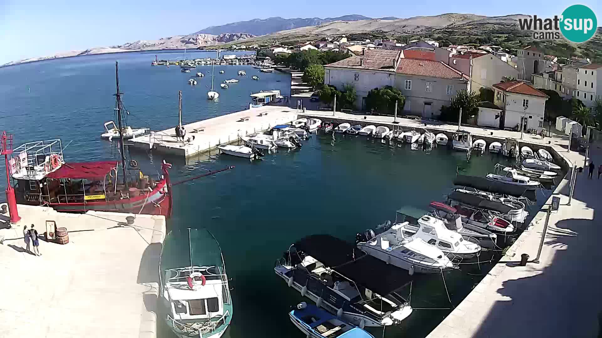 Pag web kamera – gradska marina