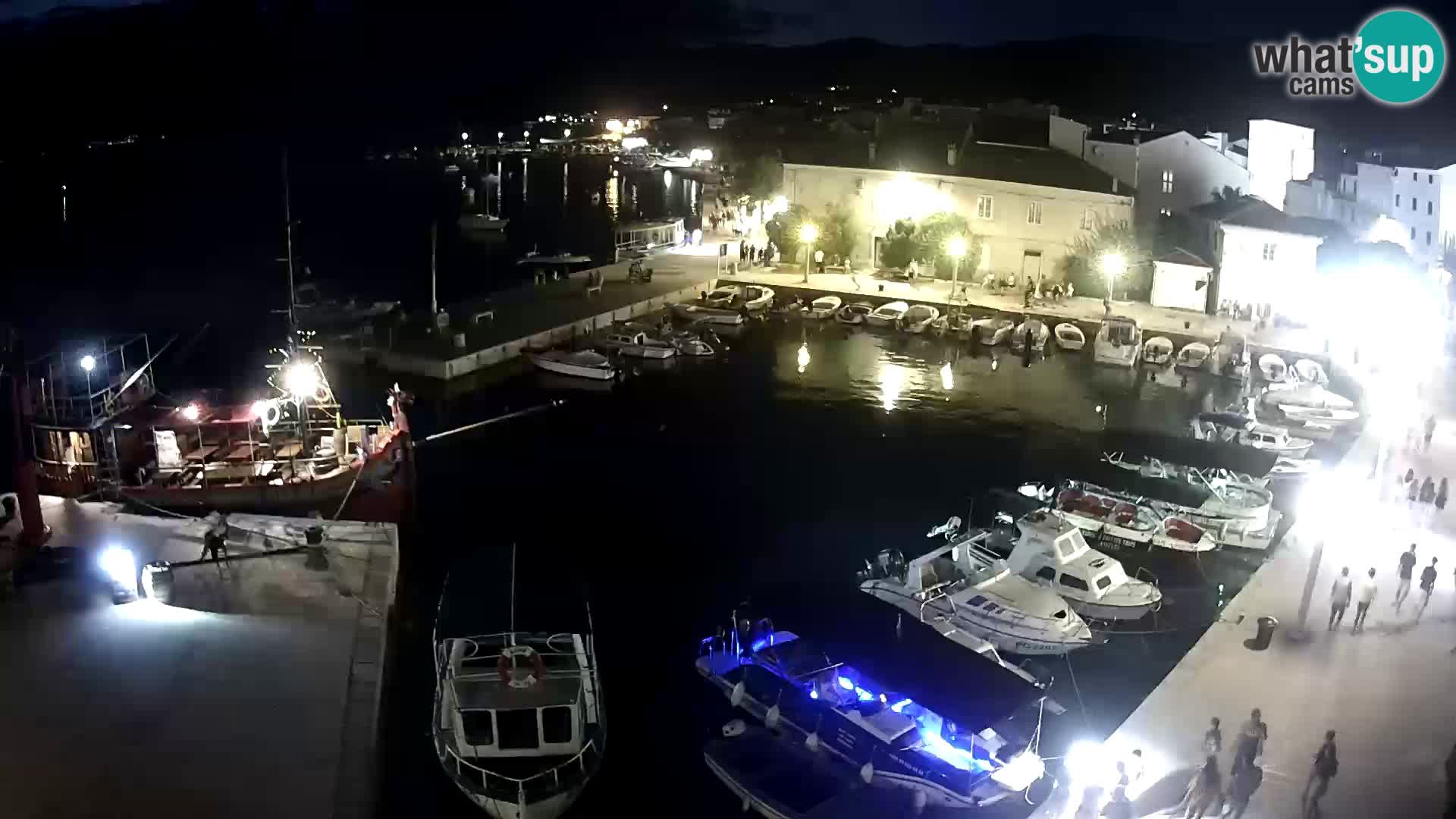 Pag webcam – town marina