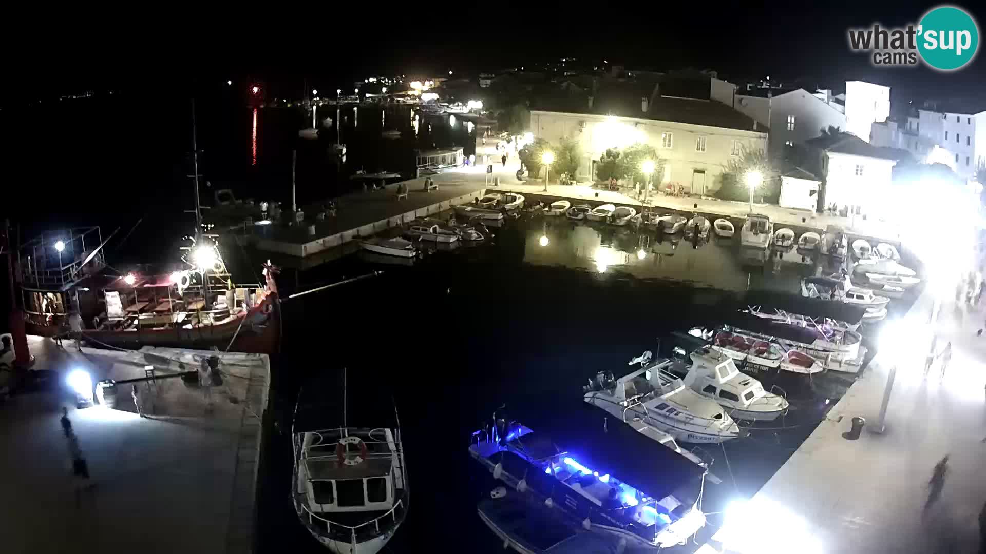 Pag webcam – town marina