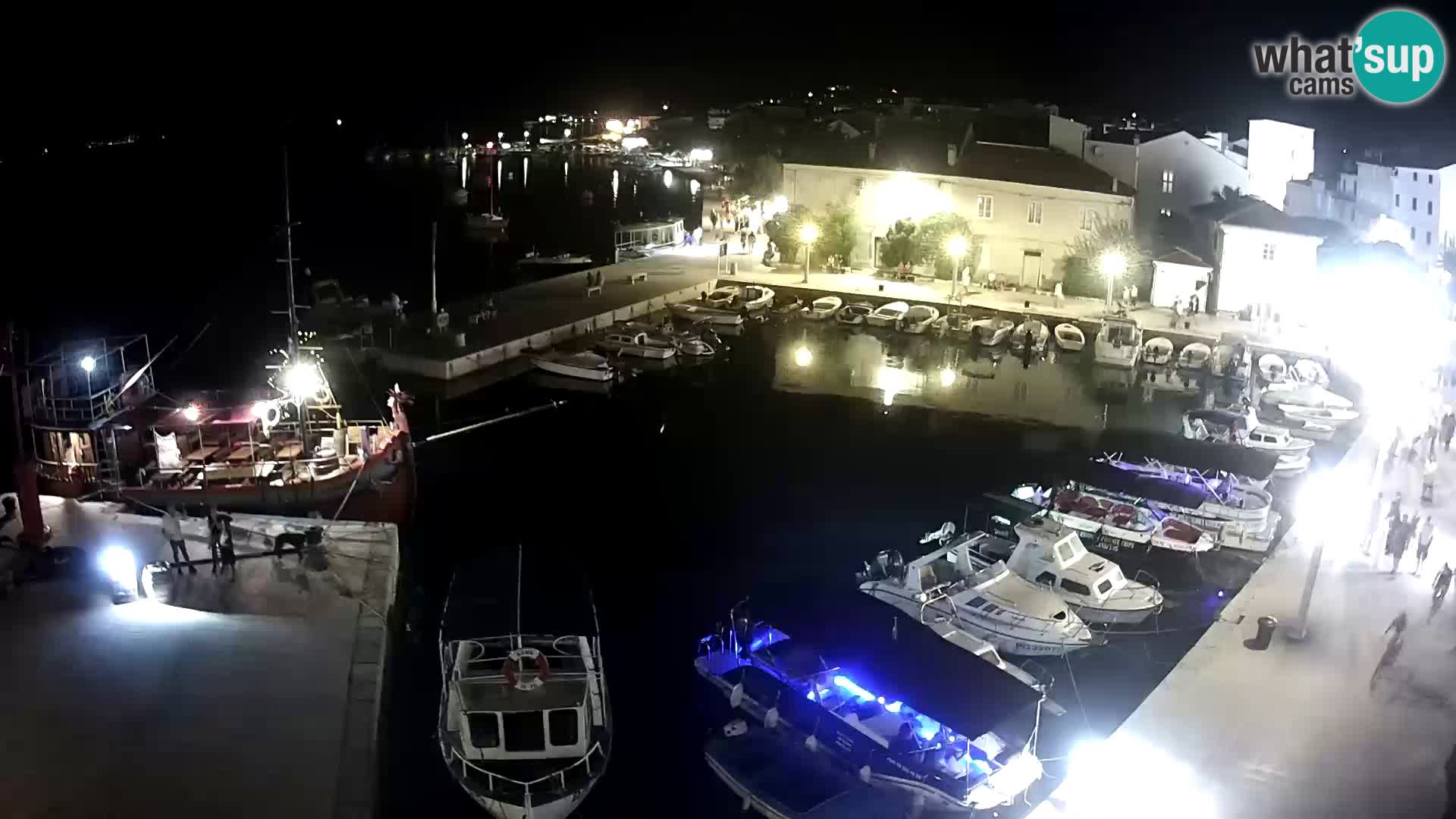 Pag Live webcam – porto turistico