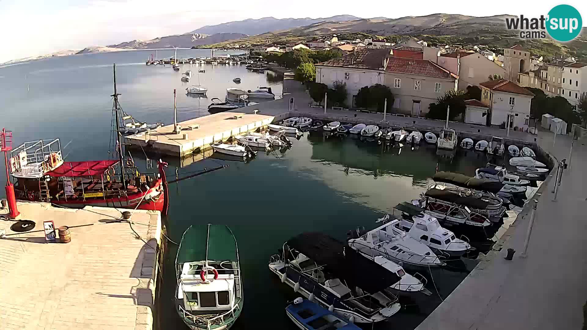 Pag web kamera – gradska marina