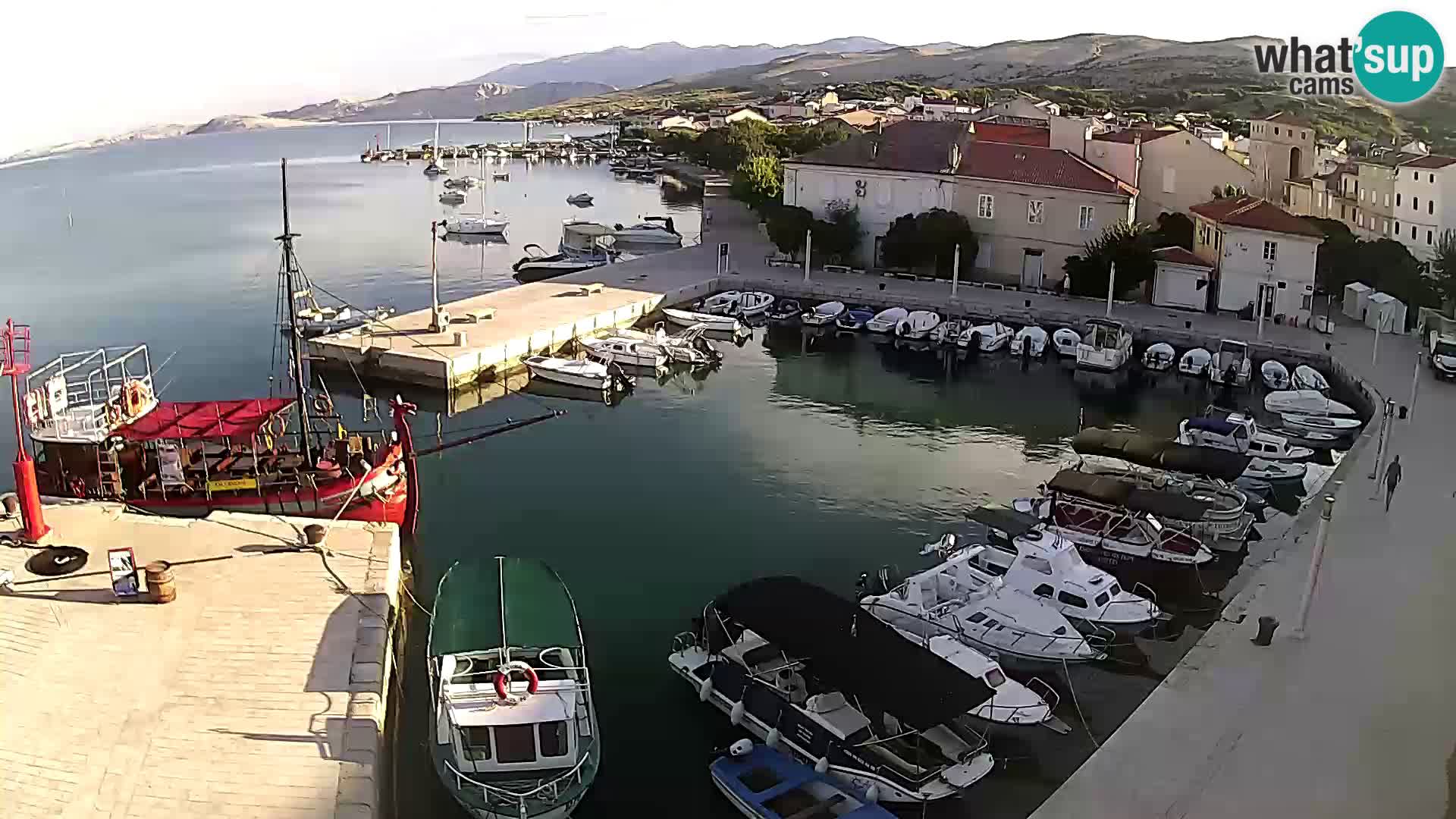 Pag spletna kamera – Mestna marina
