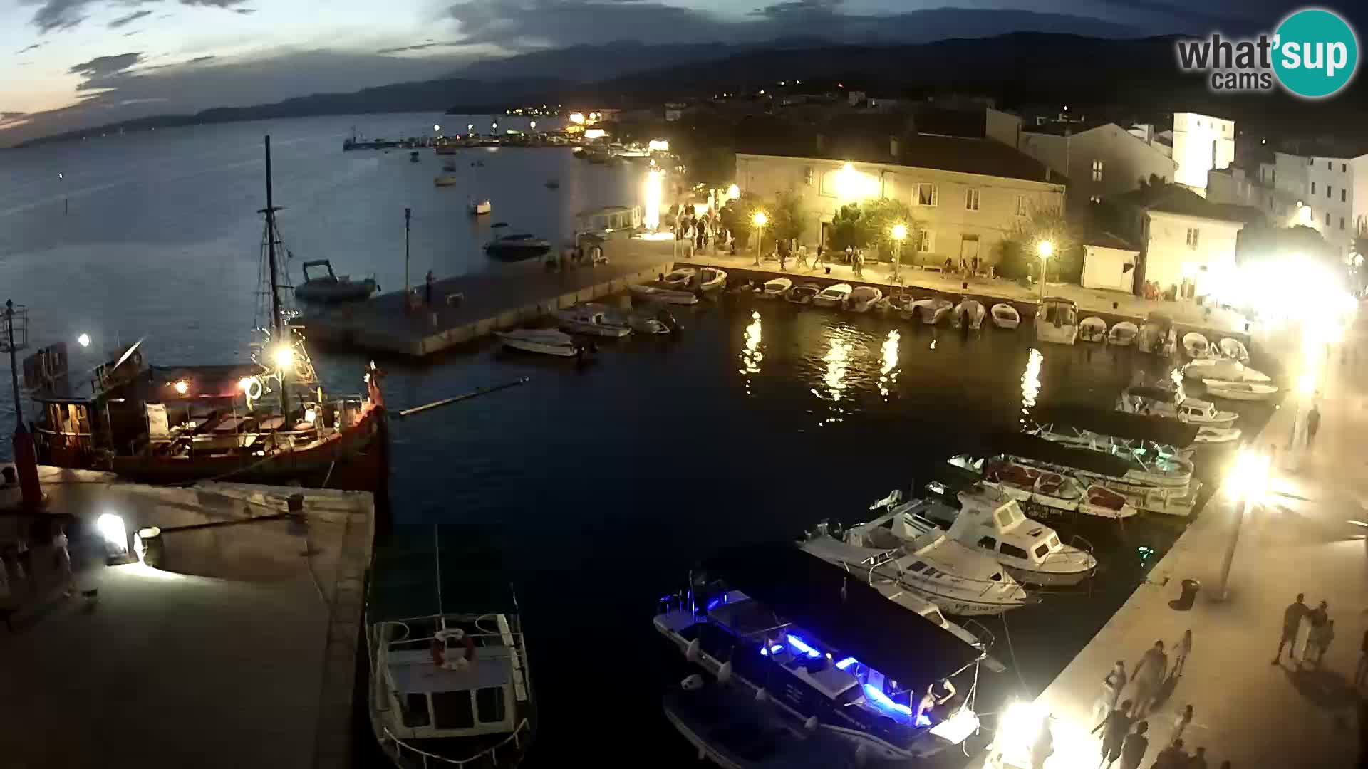 Livecam Pag – Marina de la ville