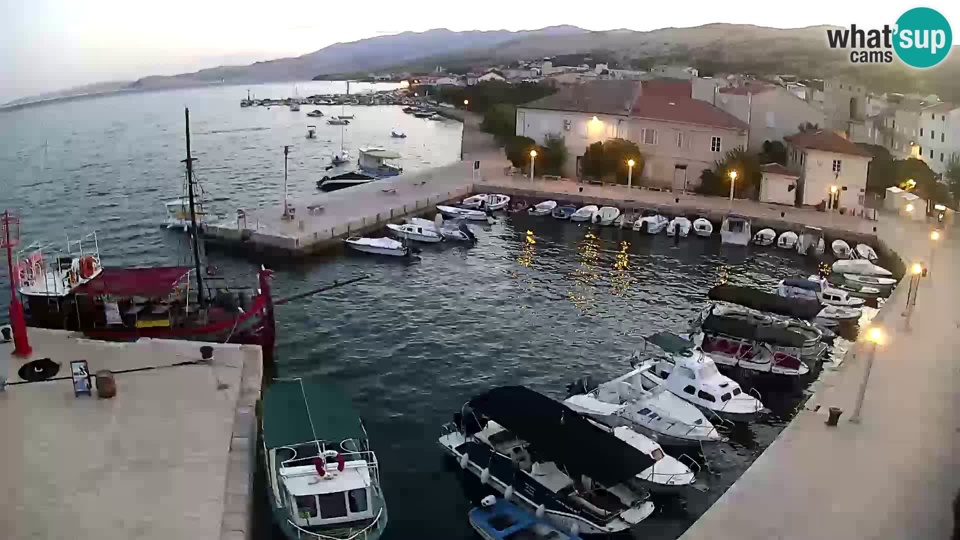 Pag spletna kamera – Mestna marina