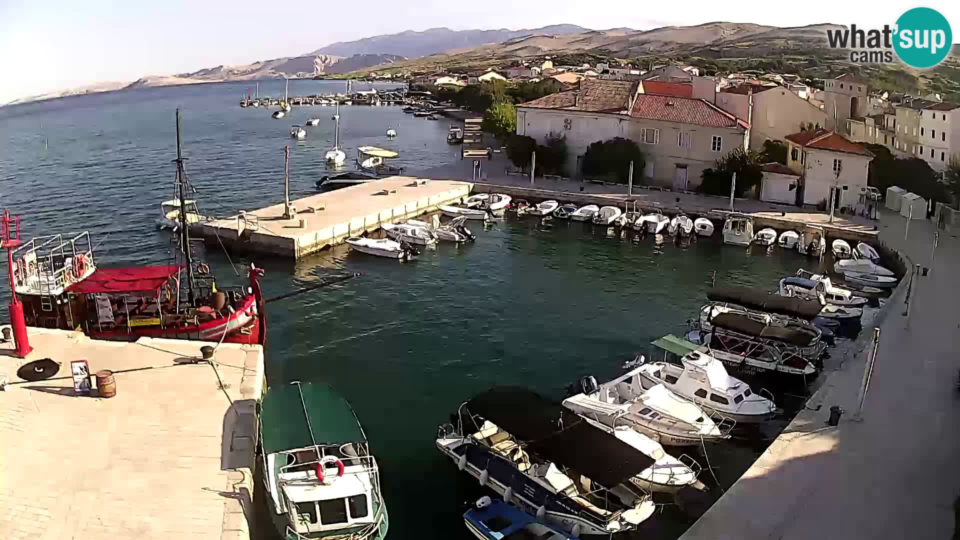 Pag Live webcam – porto turistico